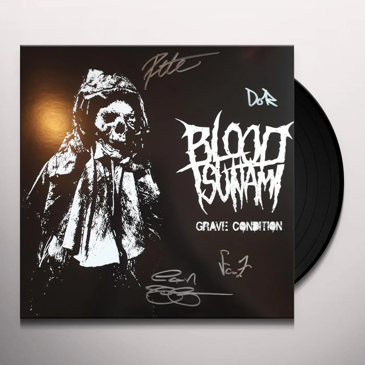 Blood Tsunami Grave Condition Vinyl Record