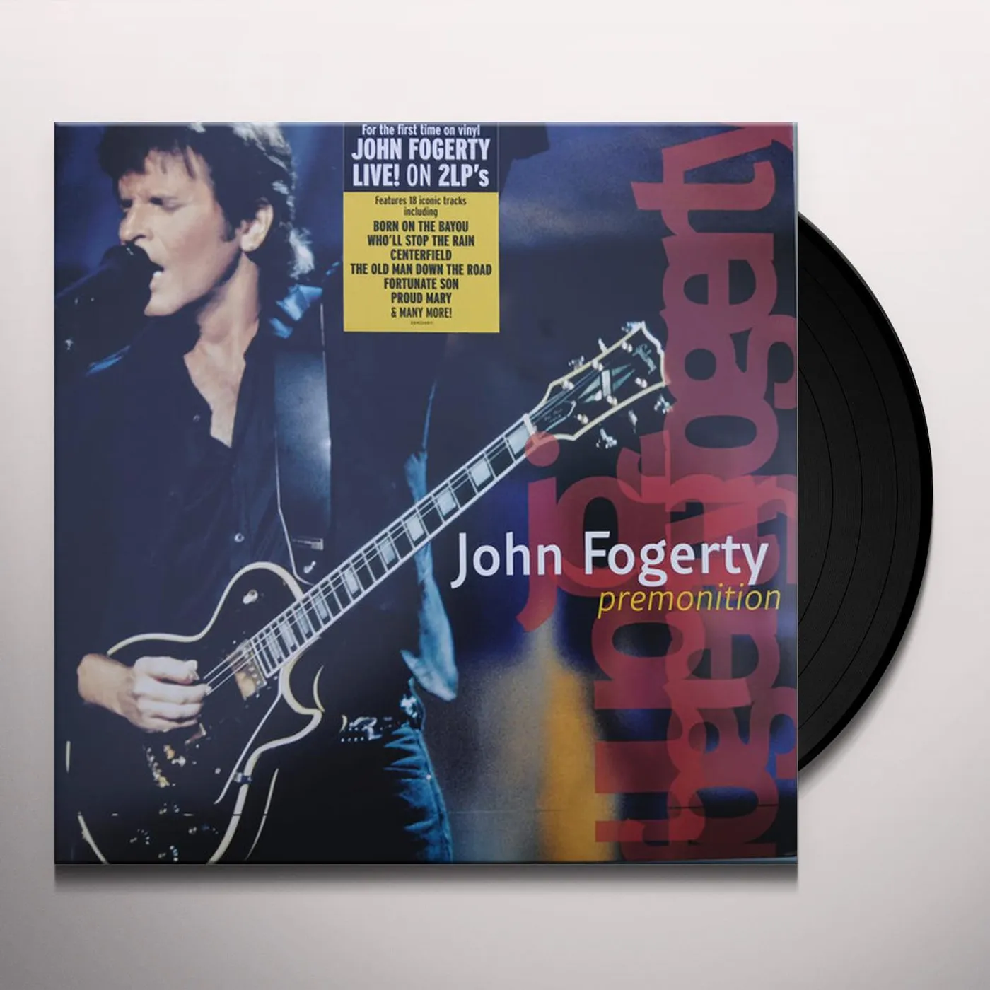 John Fogerty PREMONITION (LIVE 1997) (2LP) Vinyl Record
