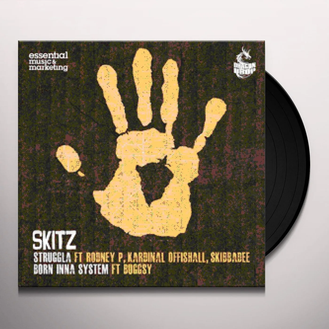 Skitz STRUGGLA (ENGINE-EARZ EXPERIMENT REMIX) B/W BORN Vinyl Record