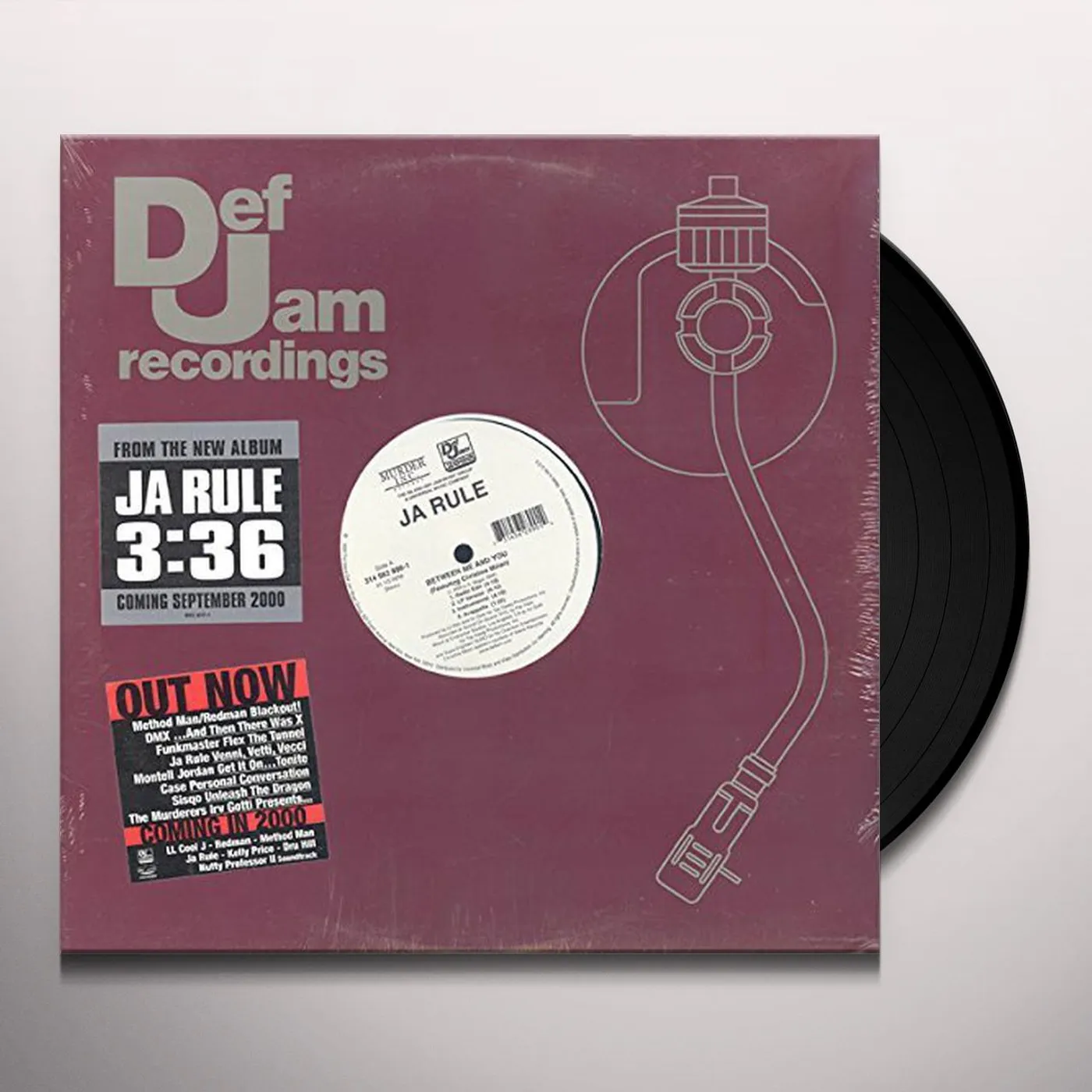 Ja Rule BETWEEN YOU & ME Vinyl Record