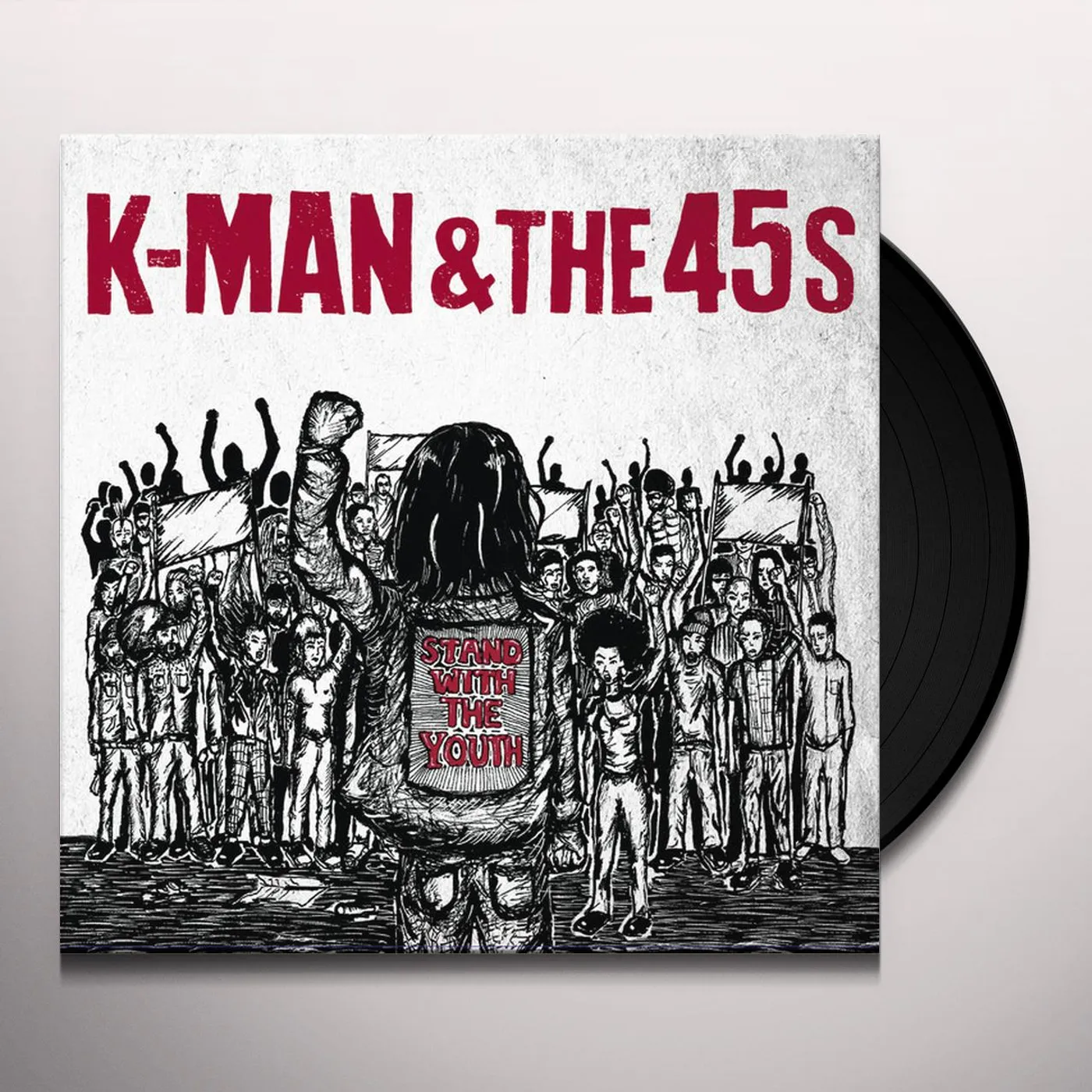 K-Man & The 45s Stand with the Youth Vinyl Record