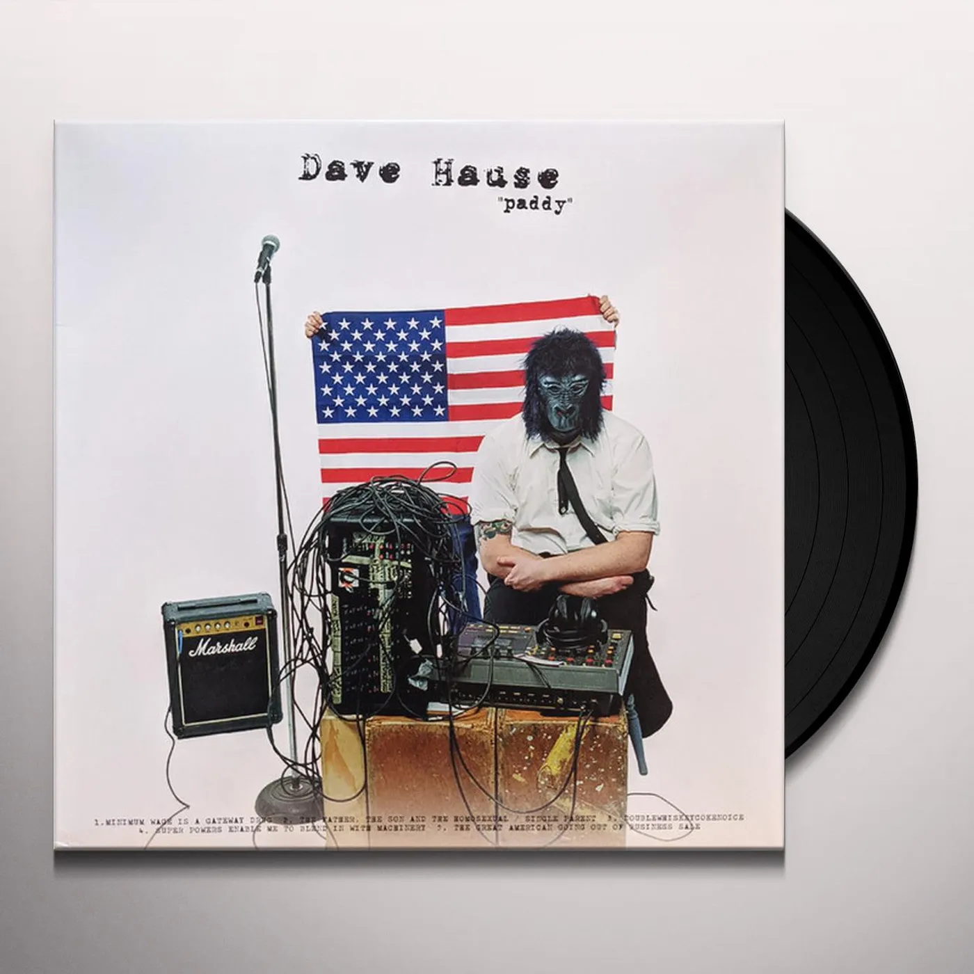 Dave Hause PATTY/PADDY Vinyl Record
