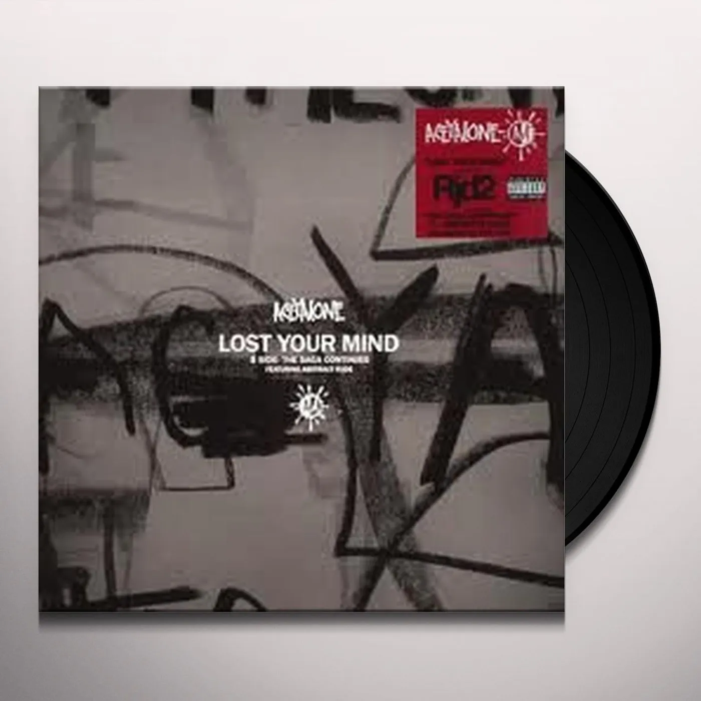 Aceyalone Lost Your Mind / The Saga Continues Vinyl Record
