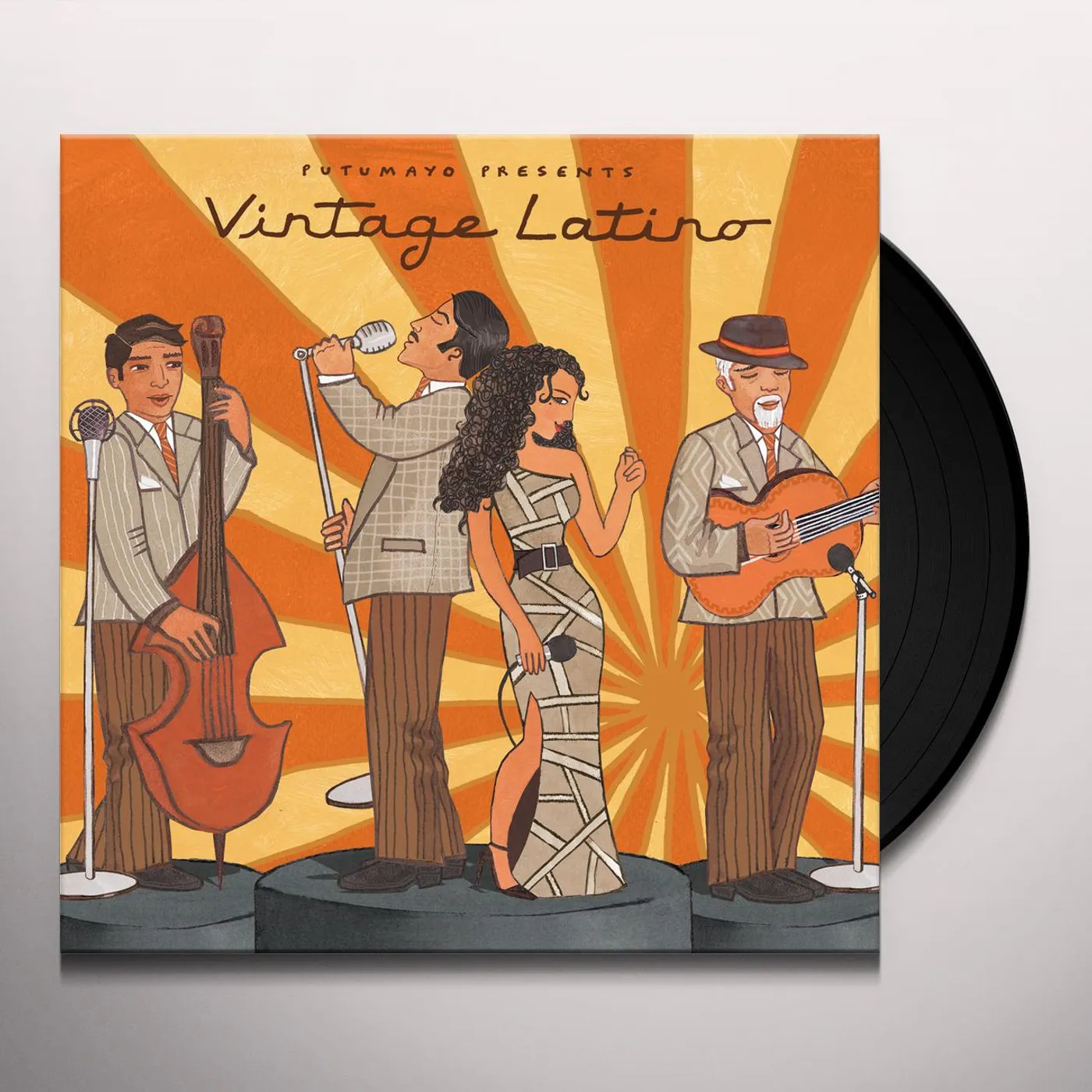Putumayo Presents VINTAGE LATINO Vinyl Record