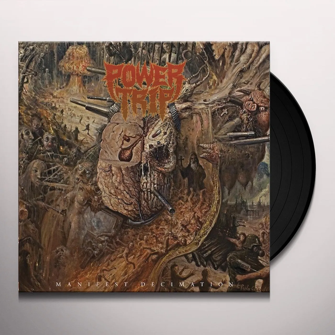 Power Trip MANIFEST DECIMATION Vinyl Record