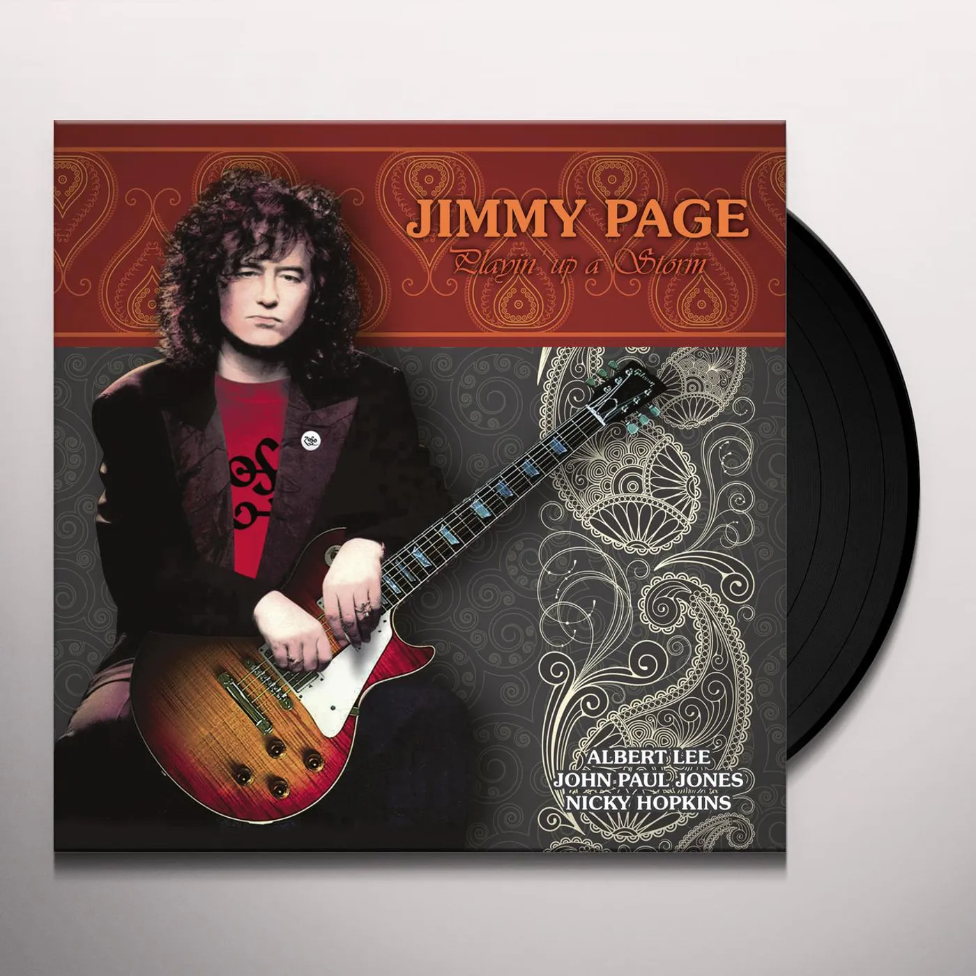 Jimmy Page Playin' Up a Storm Vinyl Record