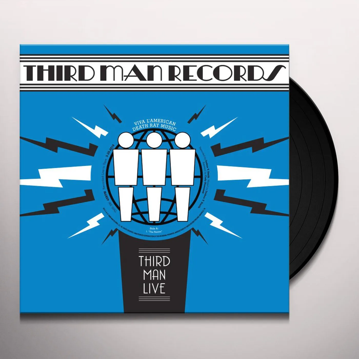 Viva L'American Death Ray Music Live at Third Man Records Vinyl Record