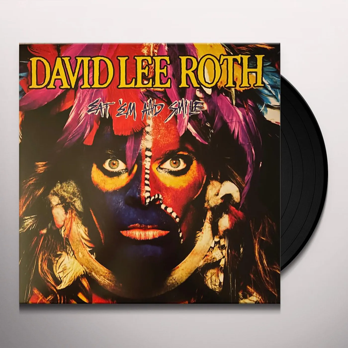 David Lee Roth Eat 'Em and Smile Vinyl Record