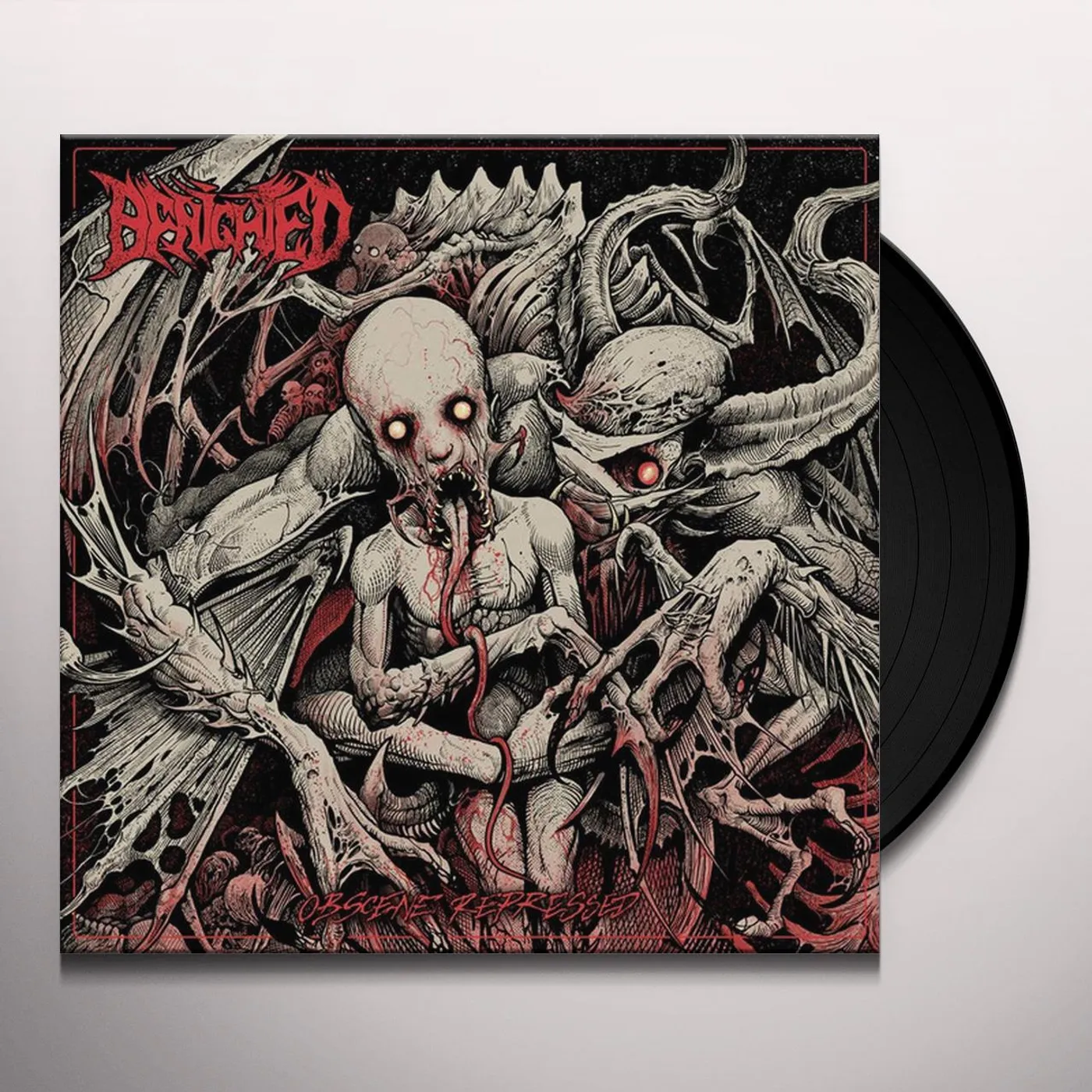 Benighted Obscene Repressed Vinyl Record