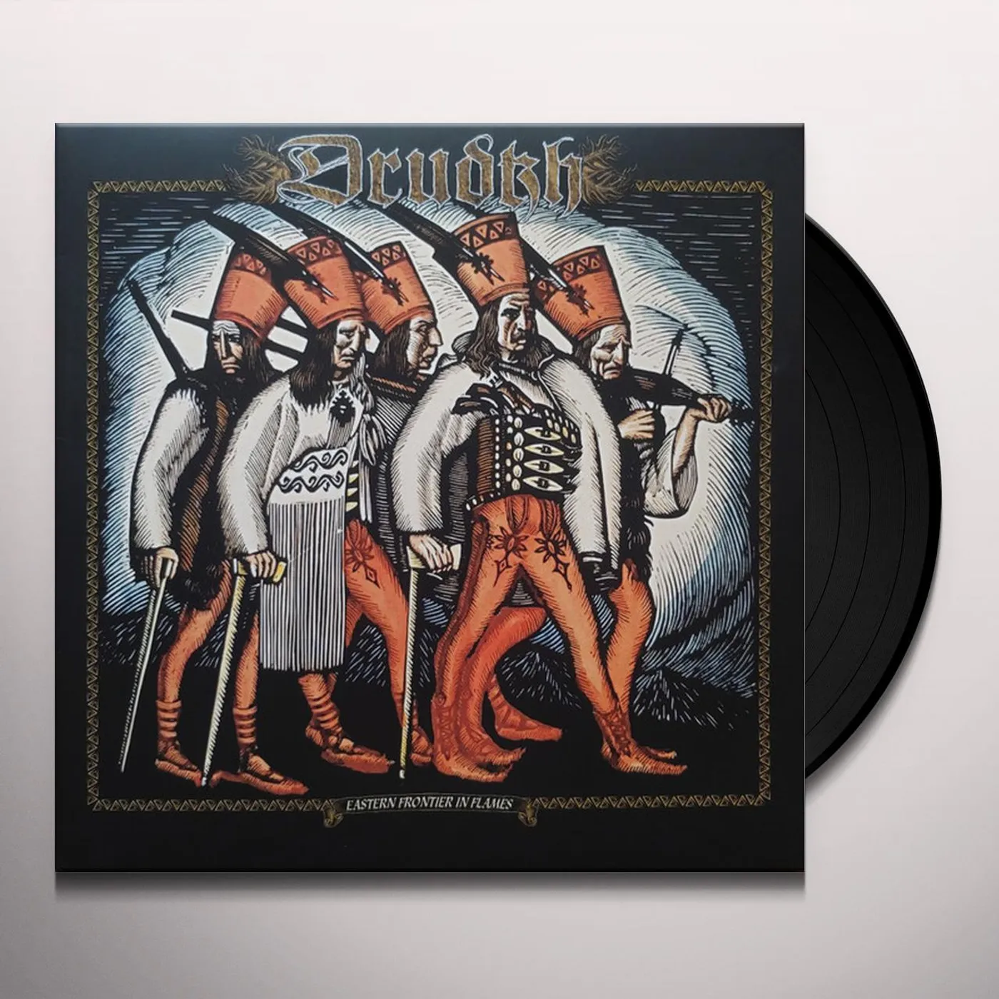 Drudkh EASTERN FRONTIER IN FLAMES Vinyl Record
