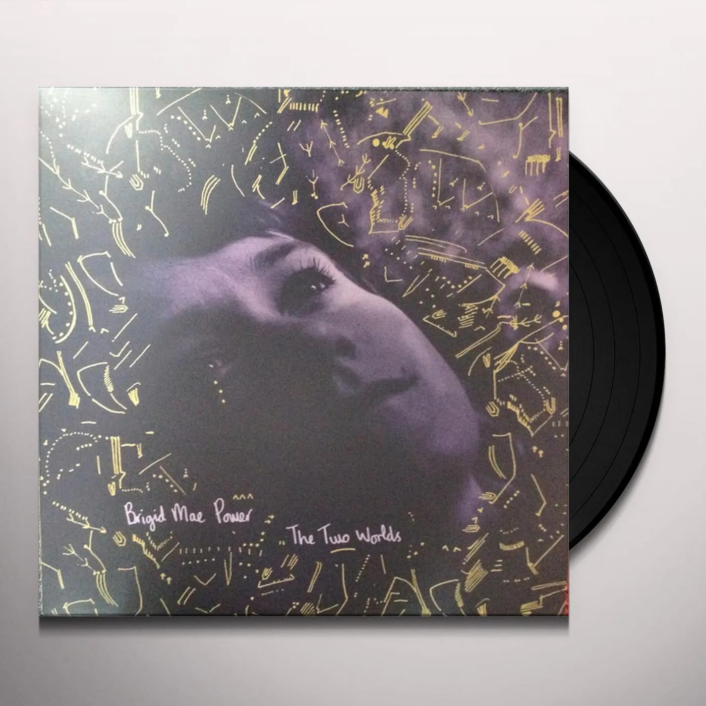 Brigid Mae Power TWO WORLDS Vinyl Record
