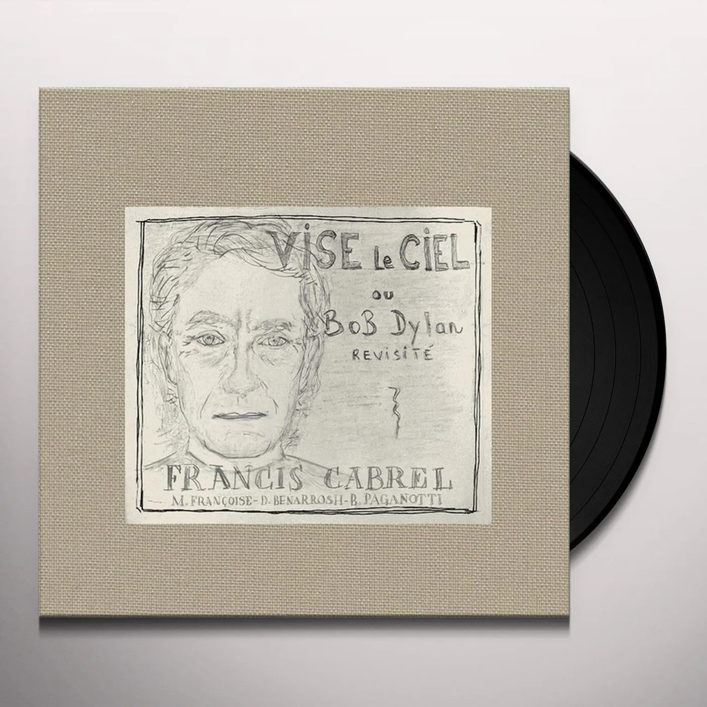 Francis Cabrel Vise le ciel Vinyl Record