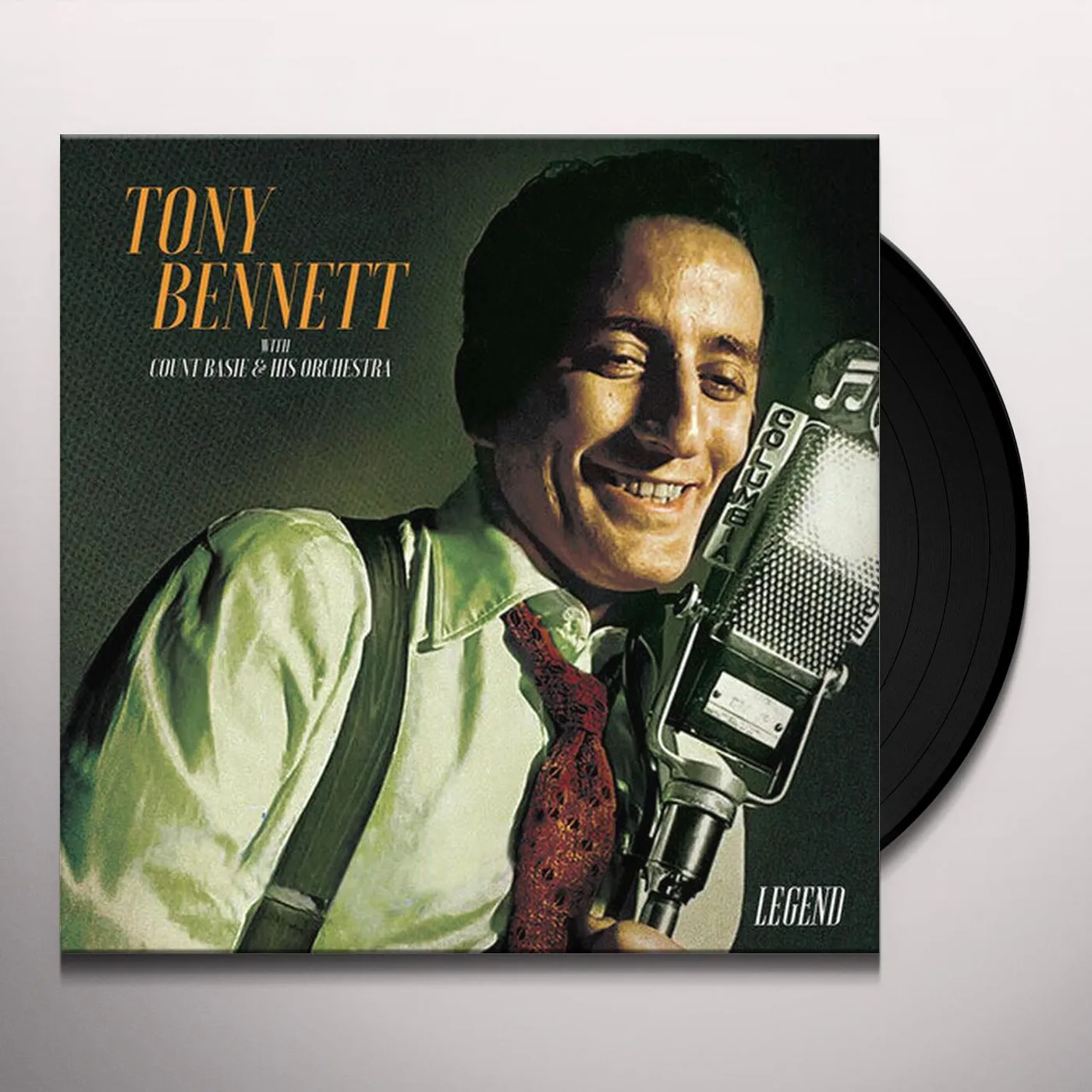 Tony Bennett & The Count Basie Orchestra LEGEND (GOLD VINYL) Vinyl Record