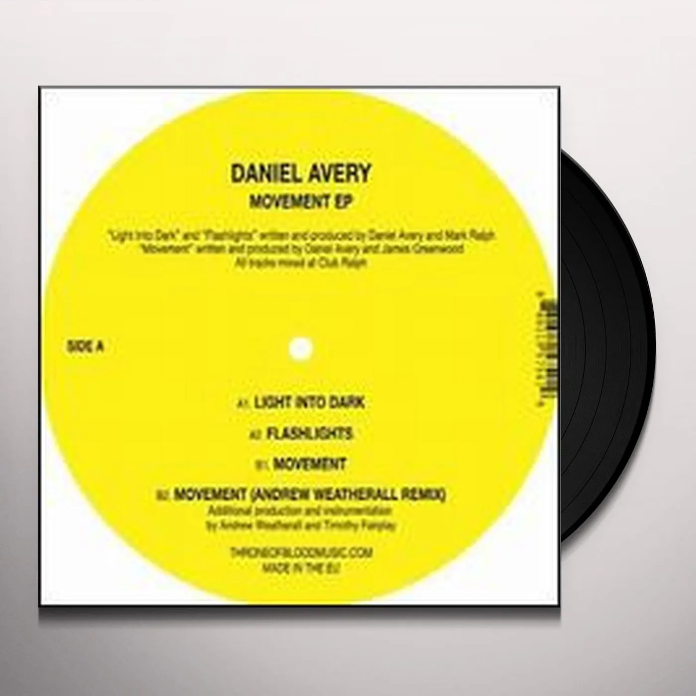 Daniel Avery MOVEMENT Vinyl Record