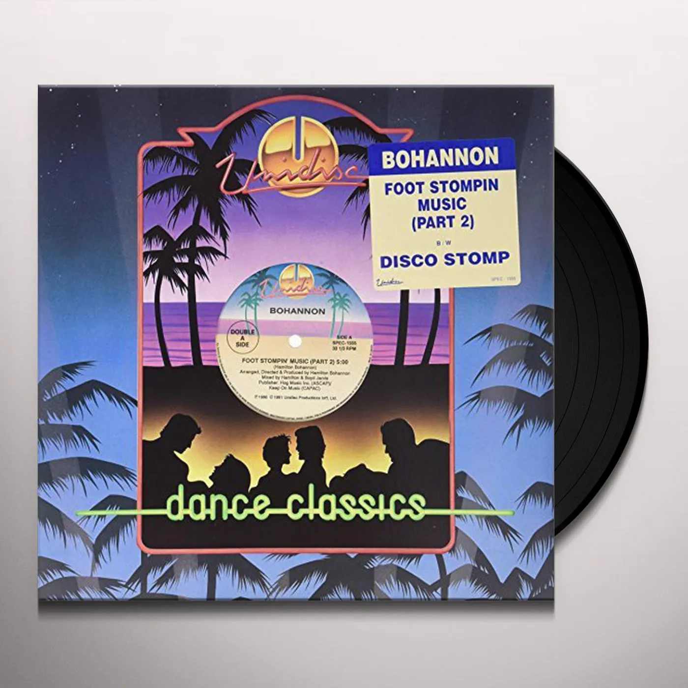 Bohannon FOOT STOMPIN MUSIC/DISCO STOMP Vinyl Record