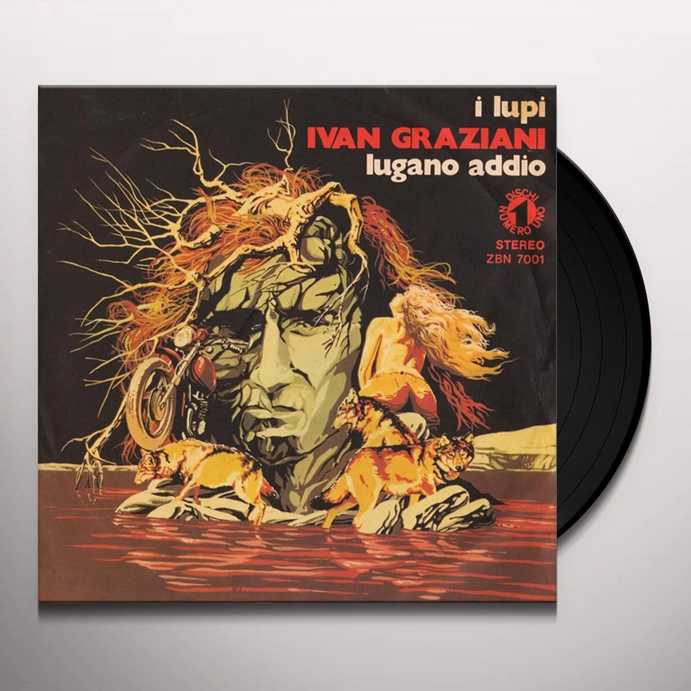 Ivan Graziani I Lupi Vinyl Record
