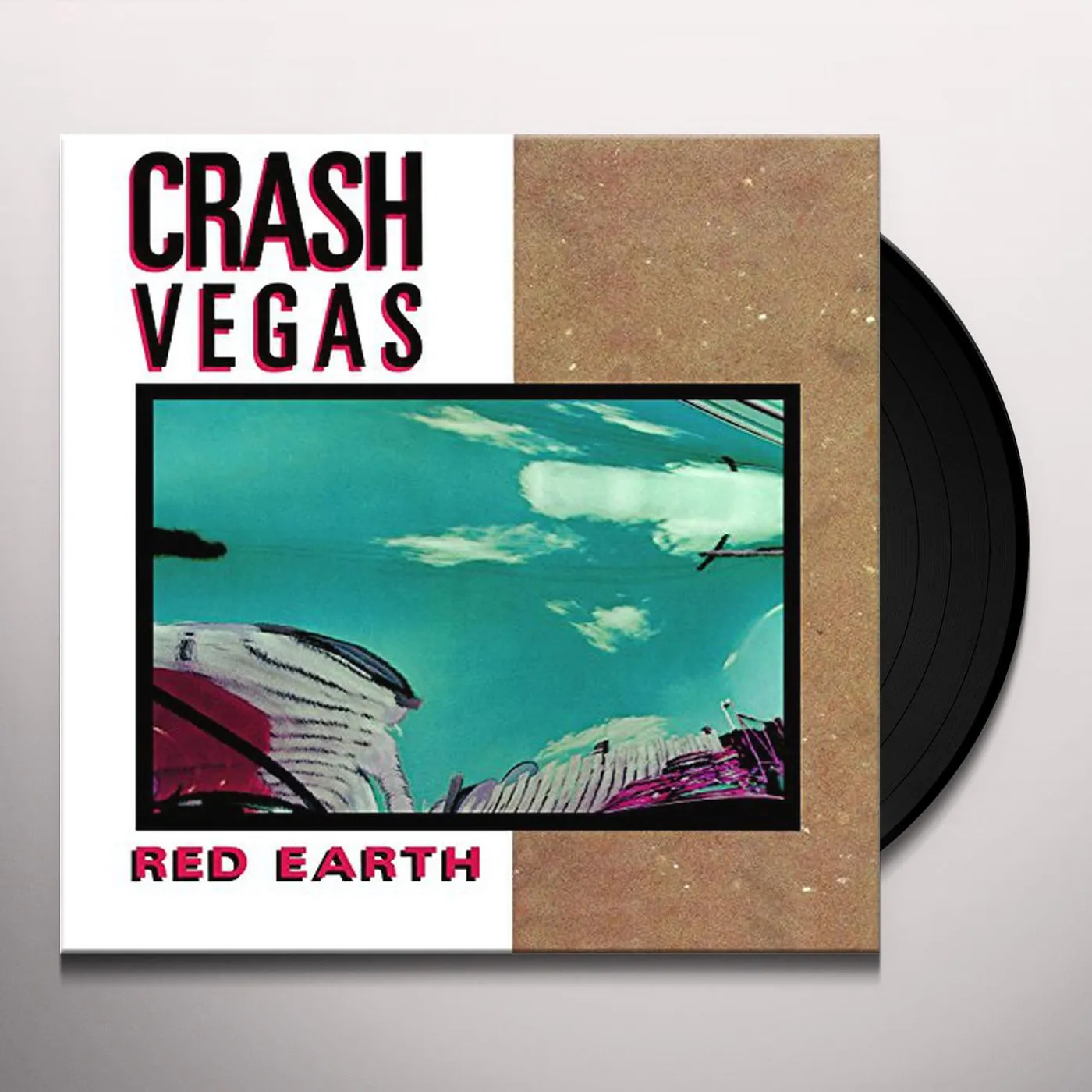 Crash Vegas Red Earth Vinyl Record