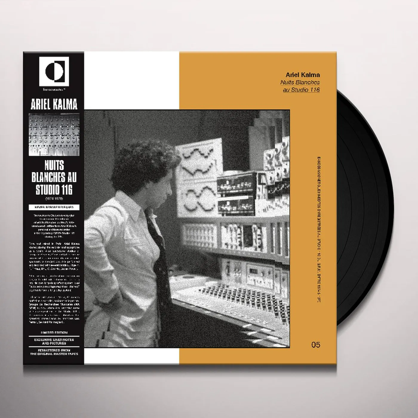 Ariel Kalma Nuits Blanches au Studio 116 Vinyl Record