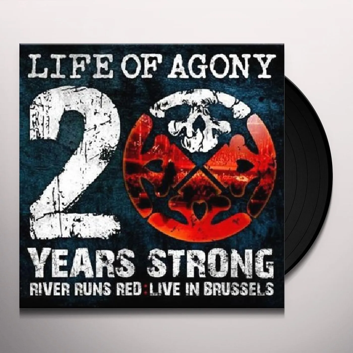 Life Of Agony 20 YEARS STRONG / RIVER RUNS RED: LIVE Vinyl Record