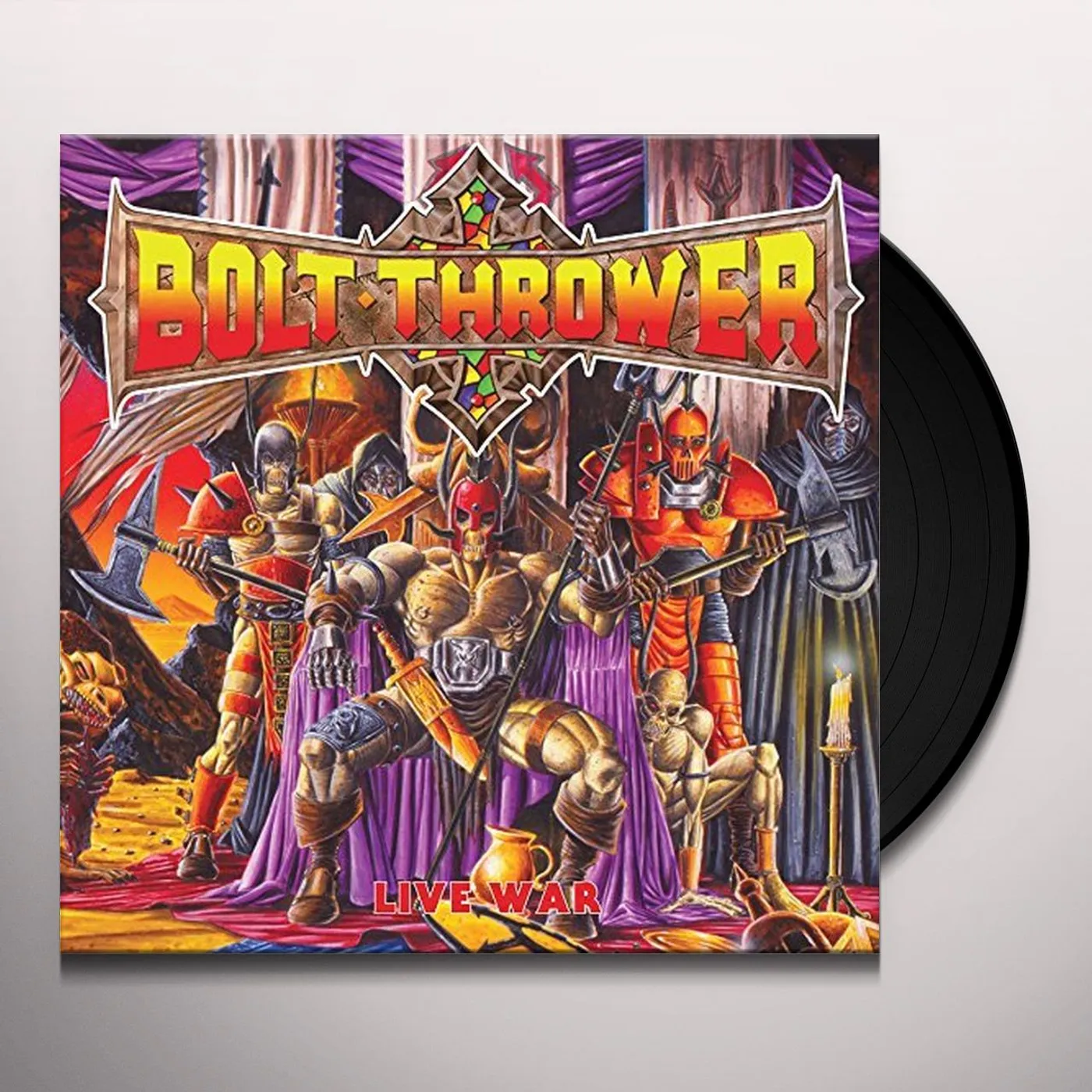 Bolt Thrower LIVE WAR Vinyl Record - UK Release