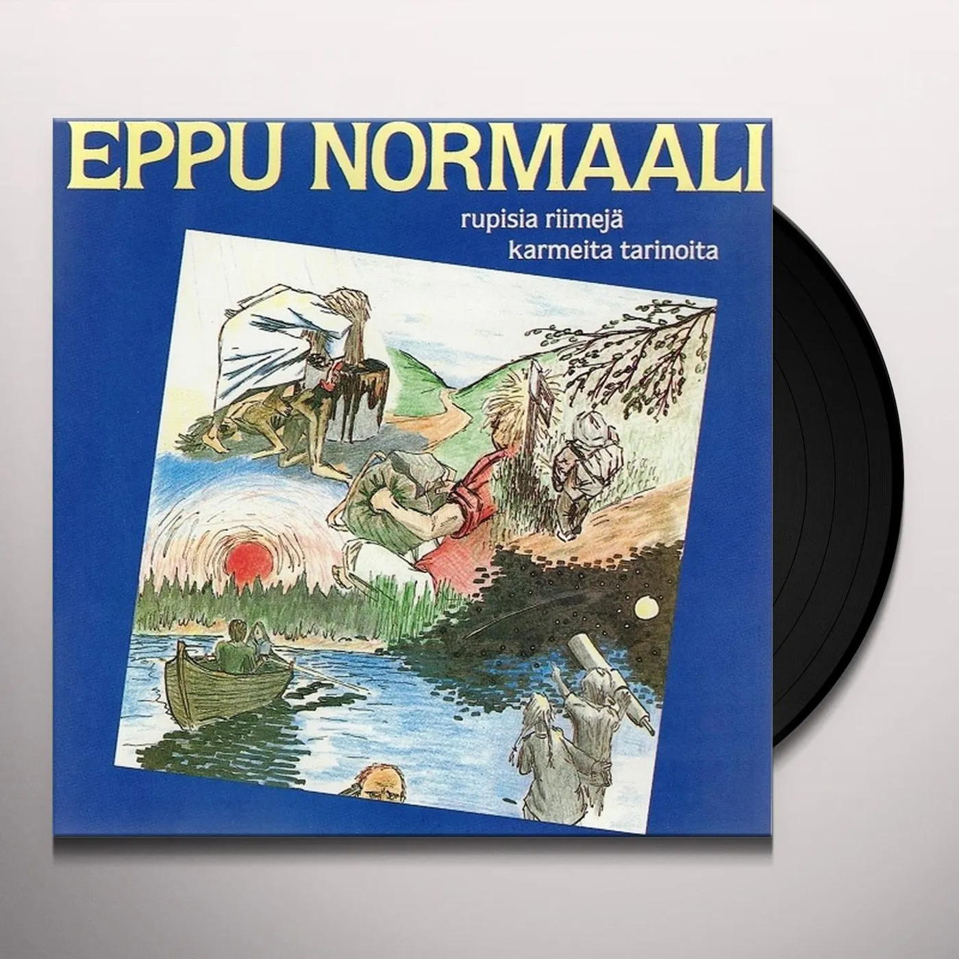 Eppu Normaali RUPISIA RIIMEJA KARMEITA TARINOITA Vinyl Record - Holland Release
