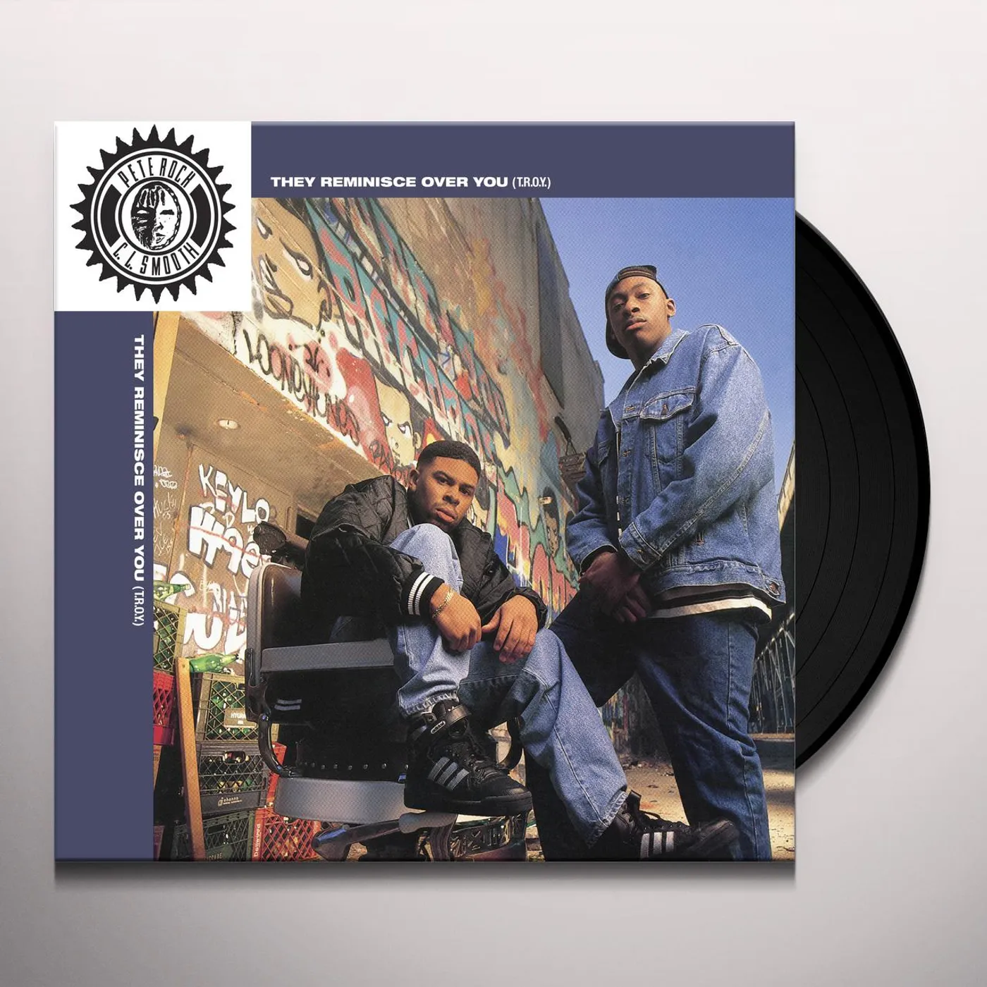Pete Rock, CL Smooth T.R.O.Y. (THEY REMINISCE OVER YOU) STRAIGHTEN IT Vinyl Record