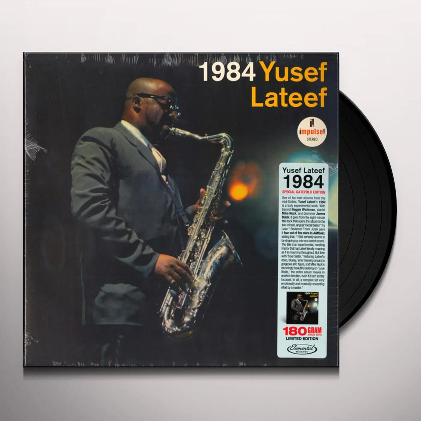 Yusef Lateef 1984 Vinyl Record