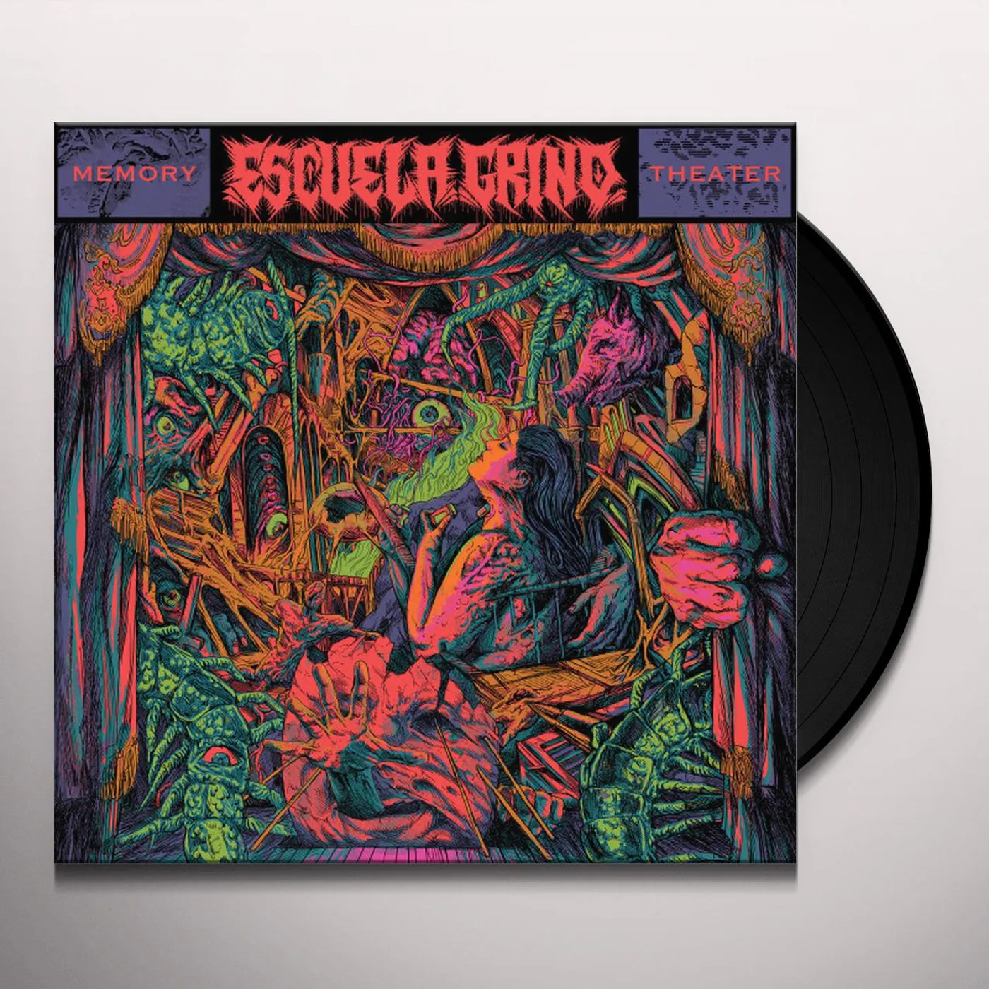 Escuela Grind MEMORY THEATER (CLEAR PINK VINYL) Vinyl Record