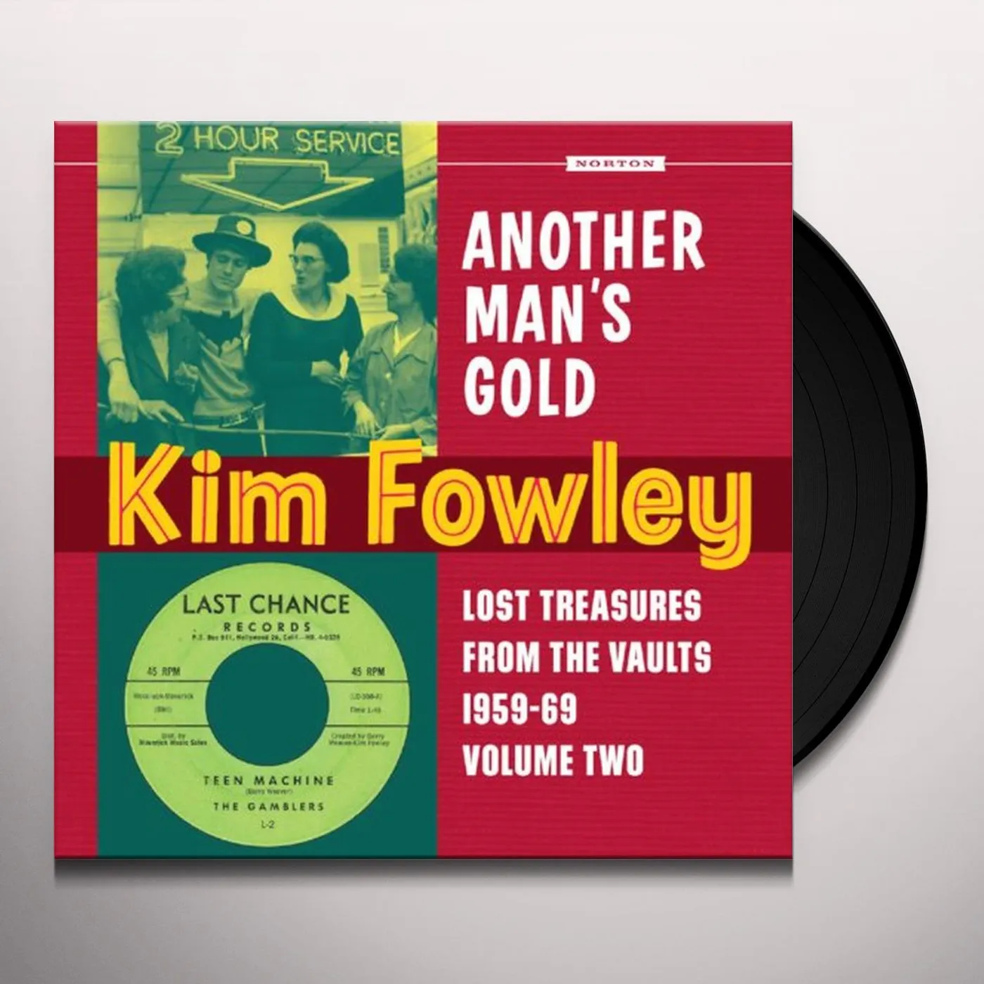 Kim Fowley One Man's Garbage Vinyl Record