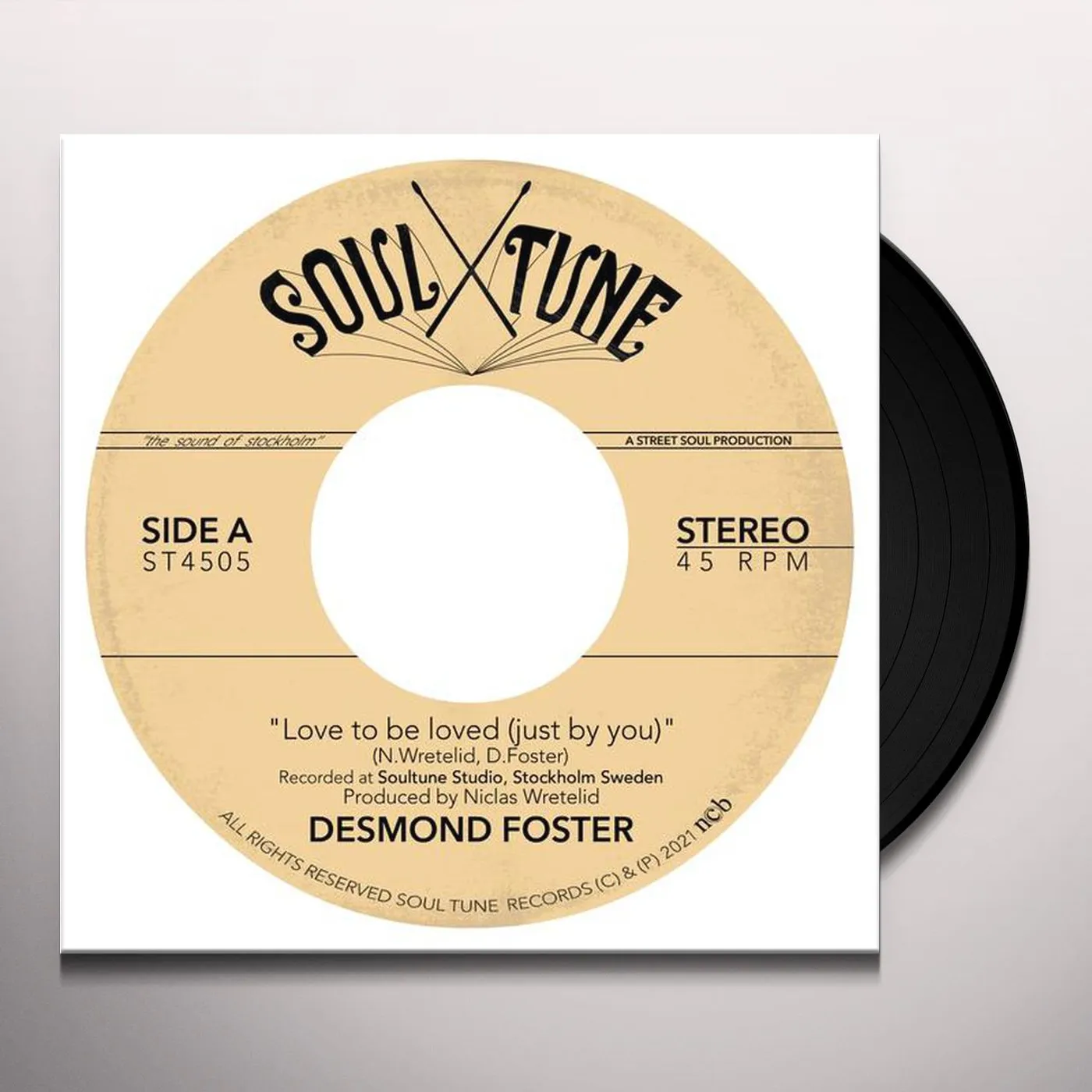 Desmond Foster Love To Be Loved (Just By You) Vinyl Record