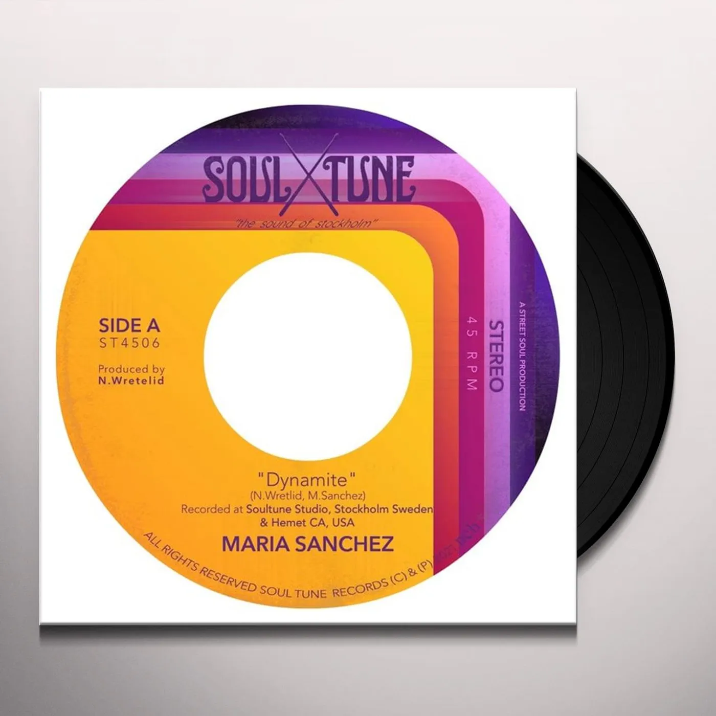 María Sánchez DYNAMITE / SENSATION Vinyl Record