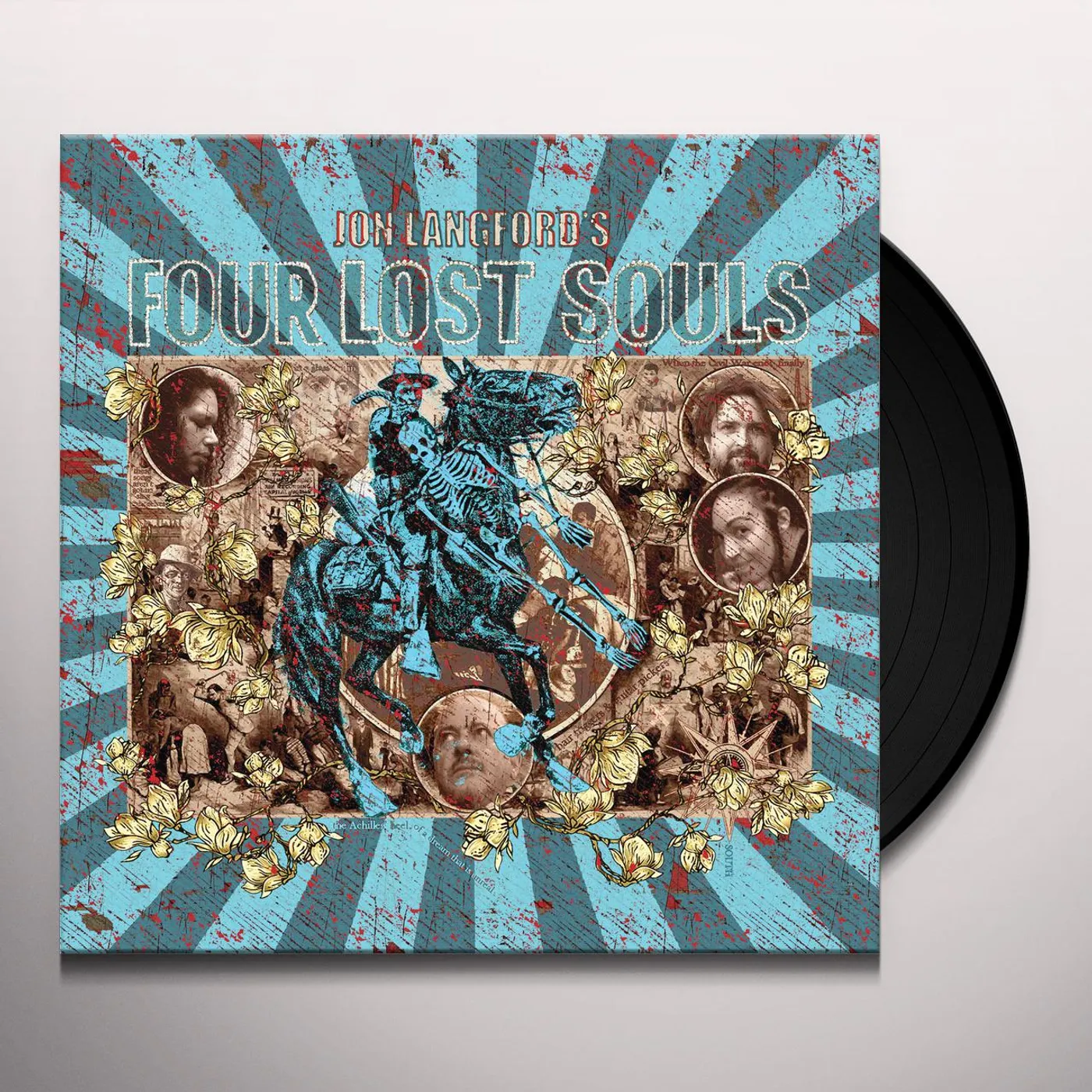 Jon Langford Four Lost Souls Vinyl Record
