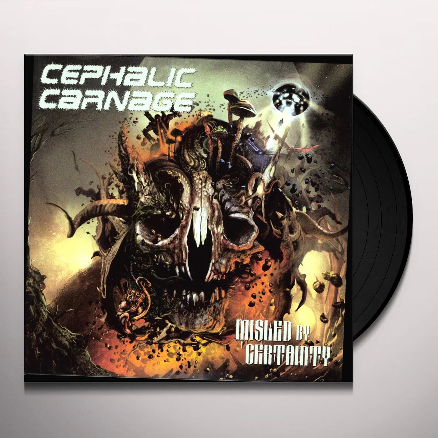 Cephalic Carnage Misled by Certainty Vinyl Record