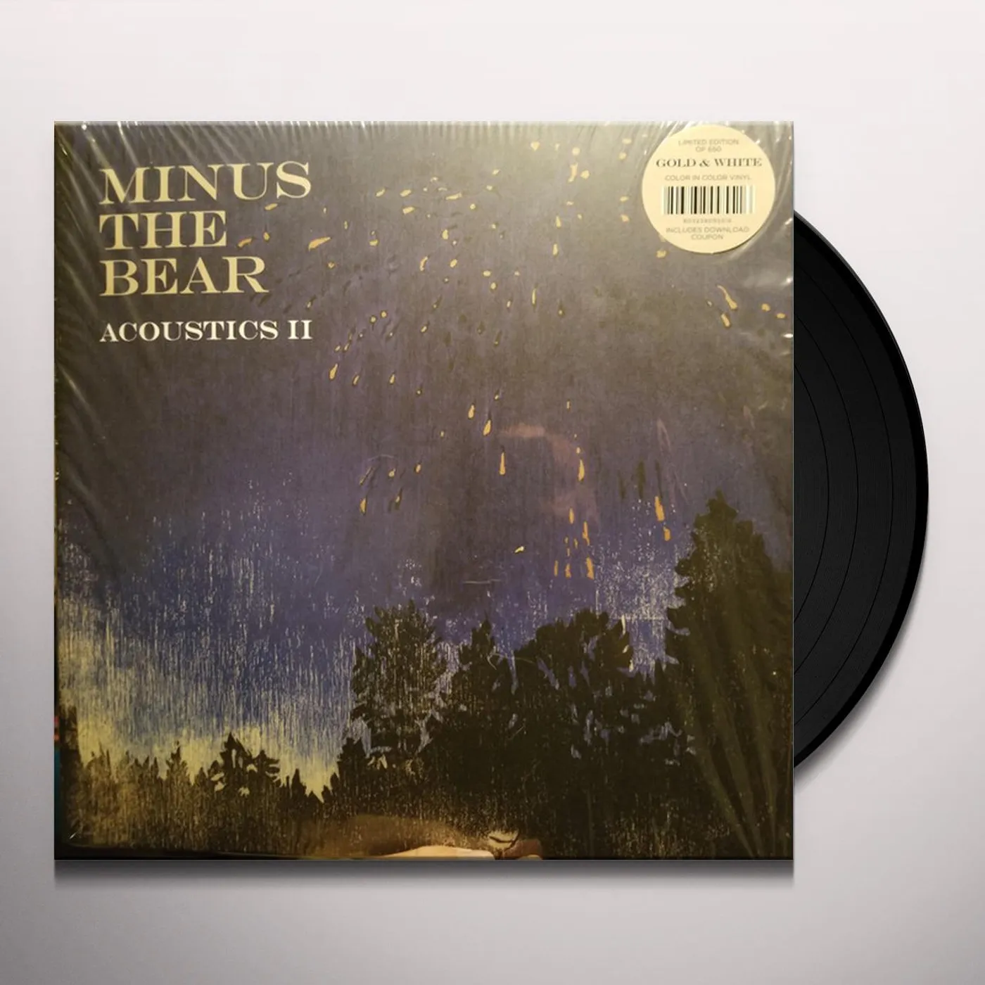Minus the Bear ACOUSTICS 2 (GOLD & WHITE VINYL) Vinyl Record