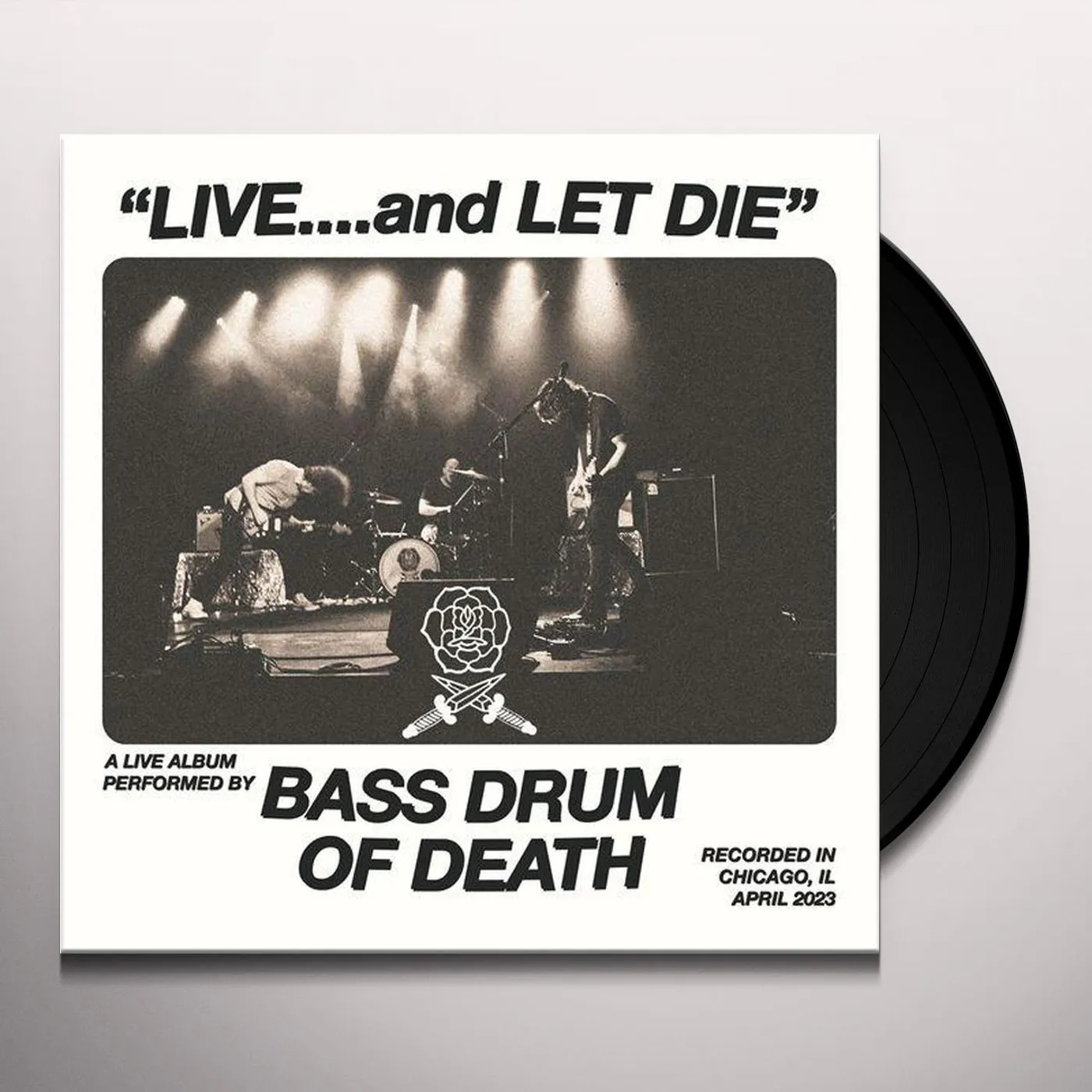 Bass Drum of Death Live... & Let Die Vinyl Record