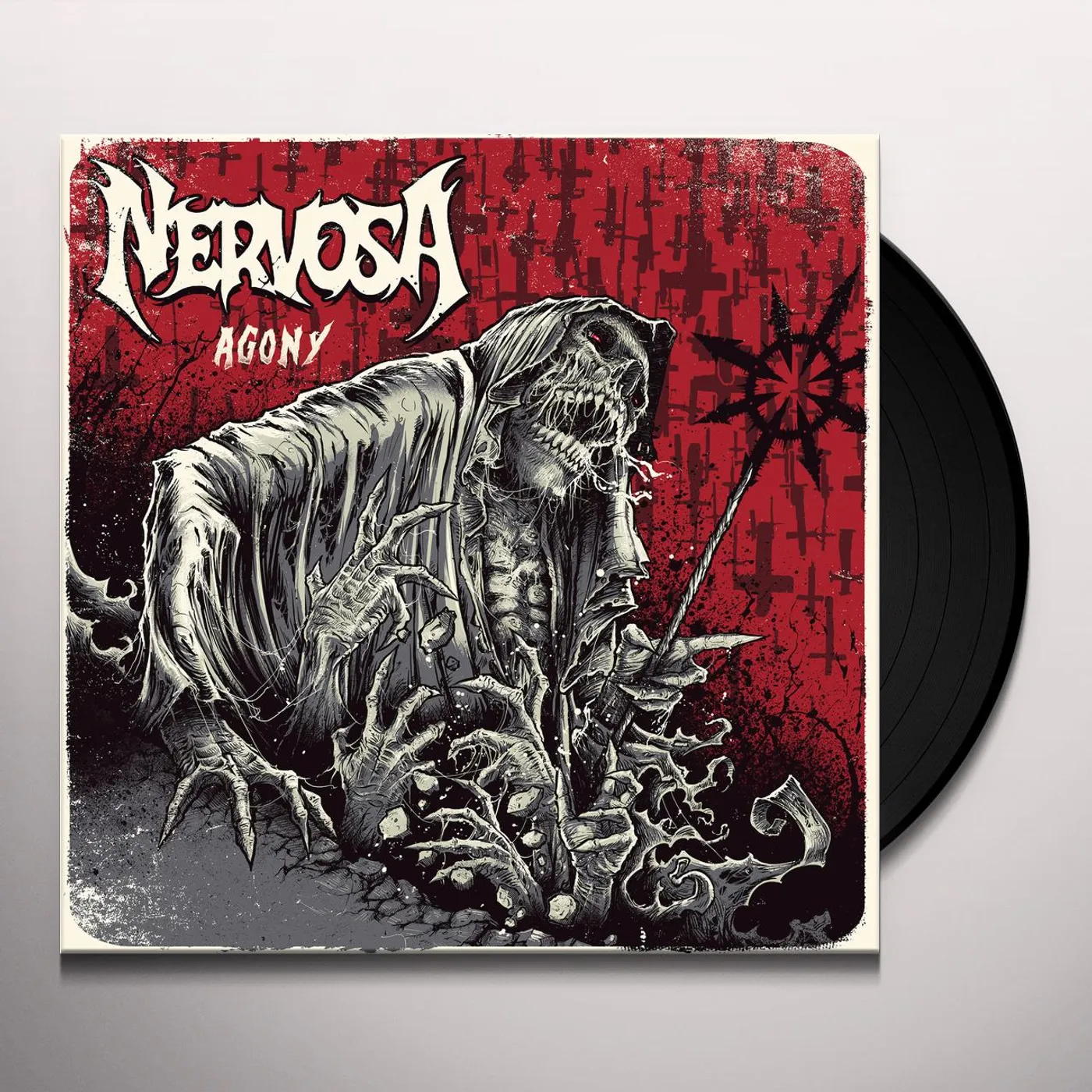 Nervosa Agony Vinyl Record