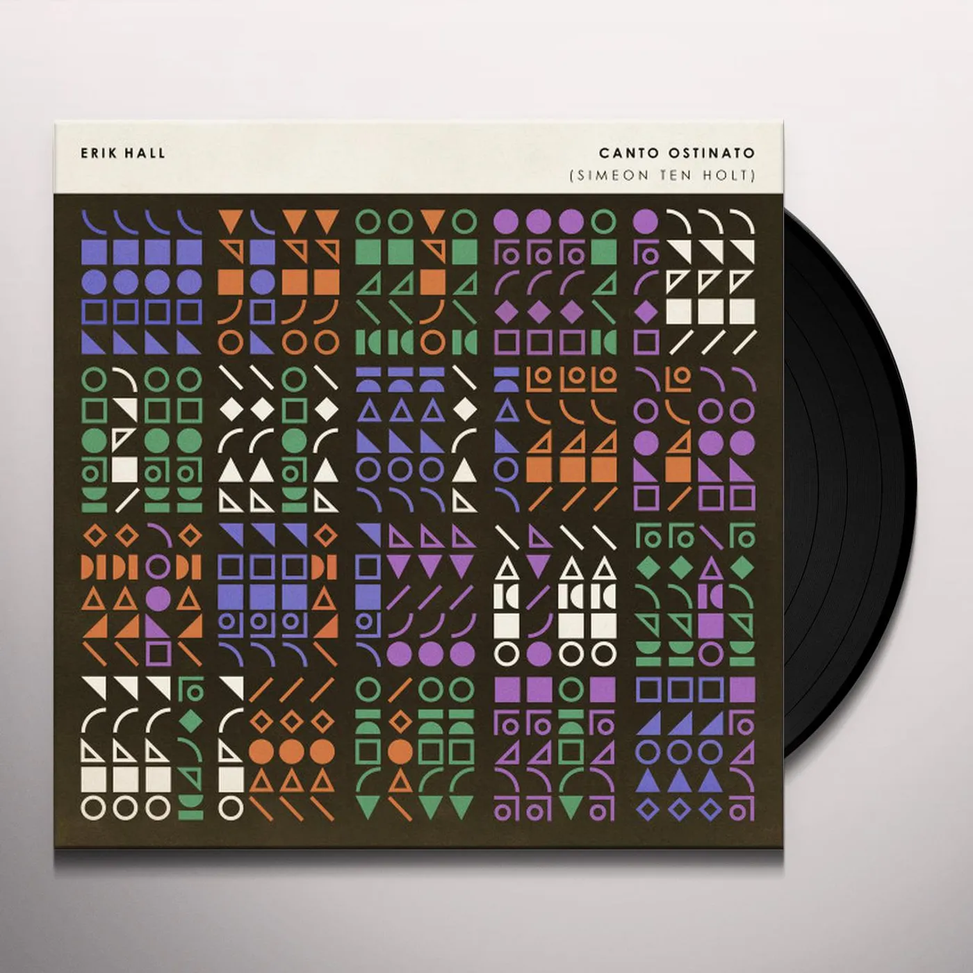 Erik Hall Canto Ostinato Vinyl Record