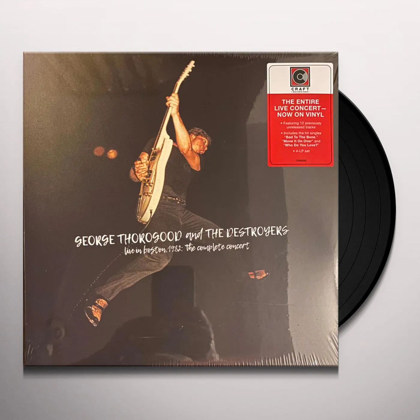George Thorogood & The Destroyers LIVE IN BOSTON 1982: COMPLETE CONCERT Vinyl Record