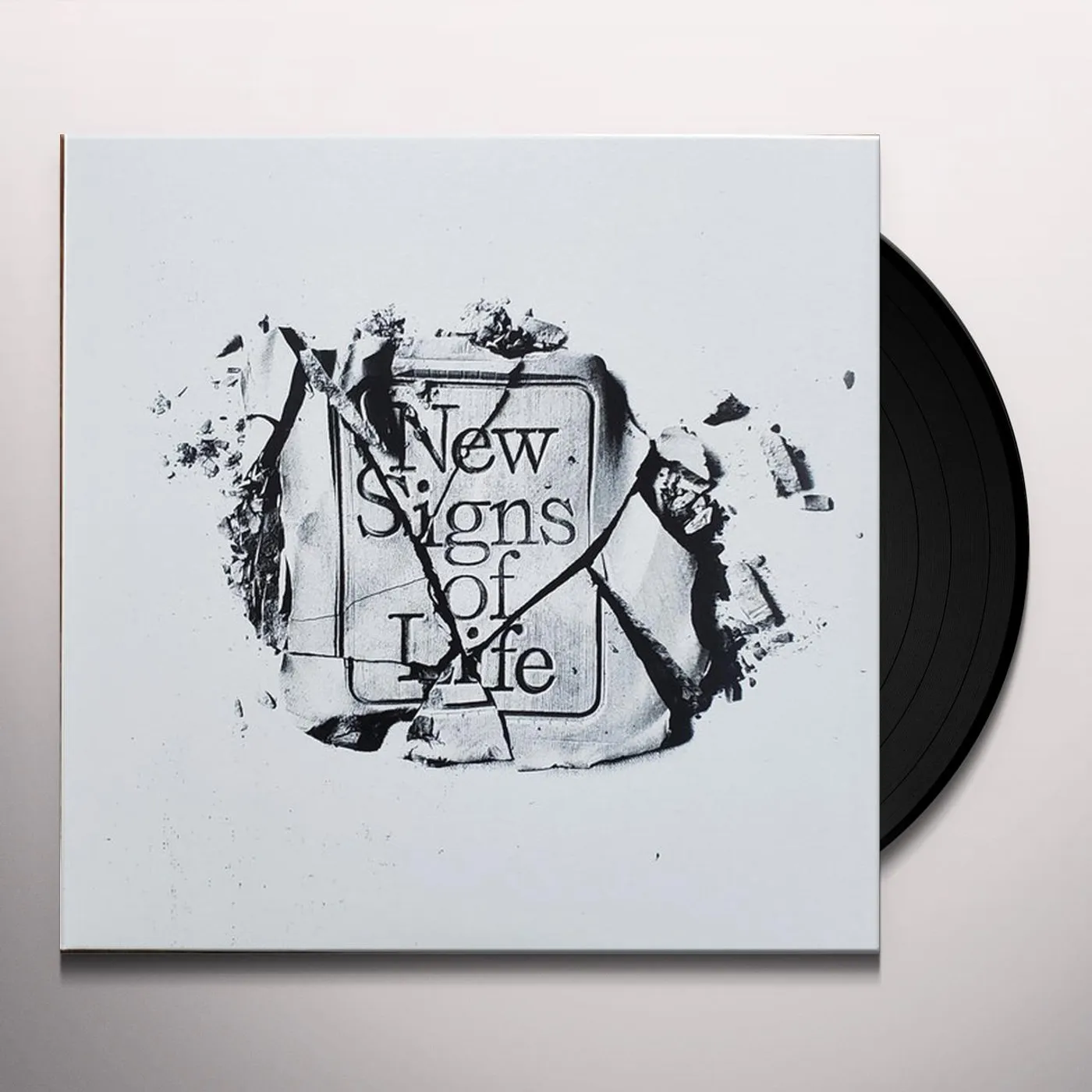 Death Bells NEW SIGNS OF LIFE (CLEAR VINYL) Vinyl Record