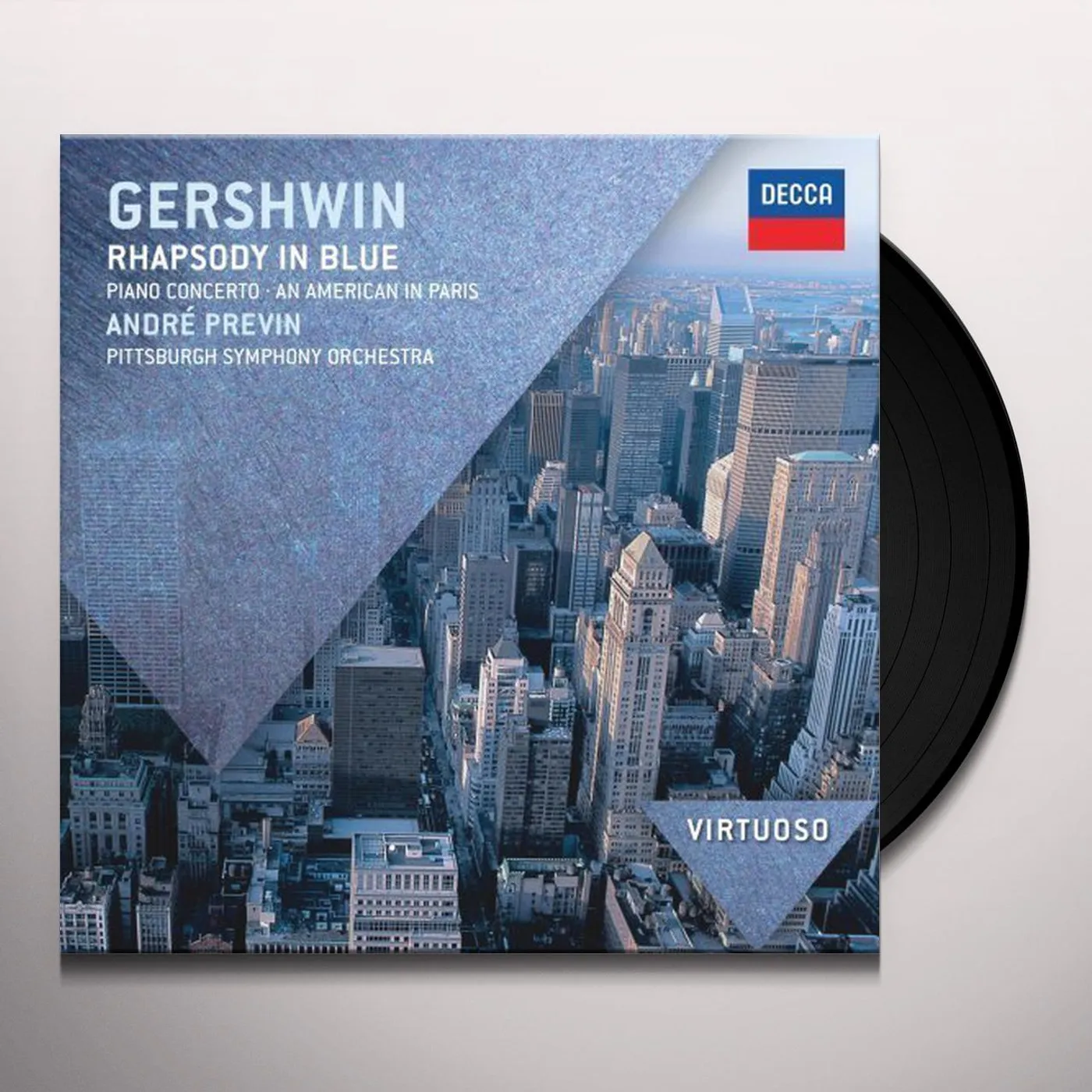 Andre Previn GERSHWIN: RHAPSODY IN BLUE AN AMERICAN IN PARIS Vinyl Record