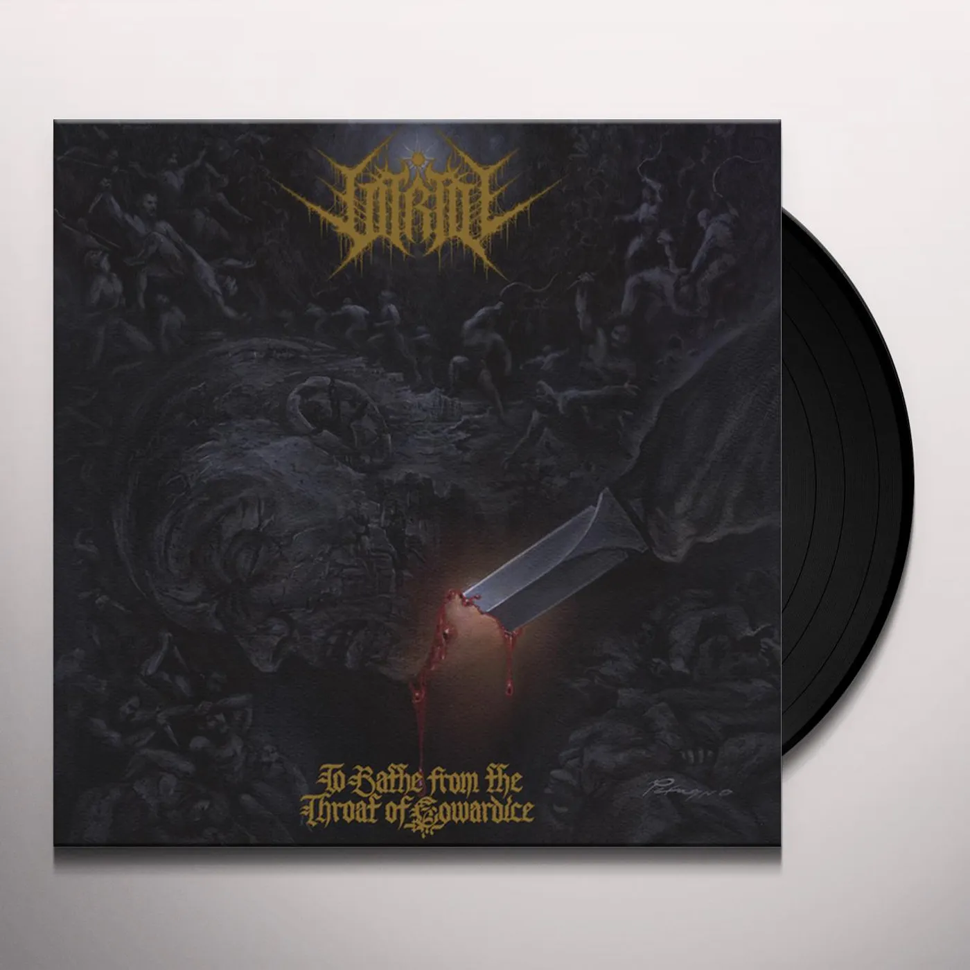 Vitriol TO BATHE FROM THE THROAT OF COWARDICEN Vinyl Record