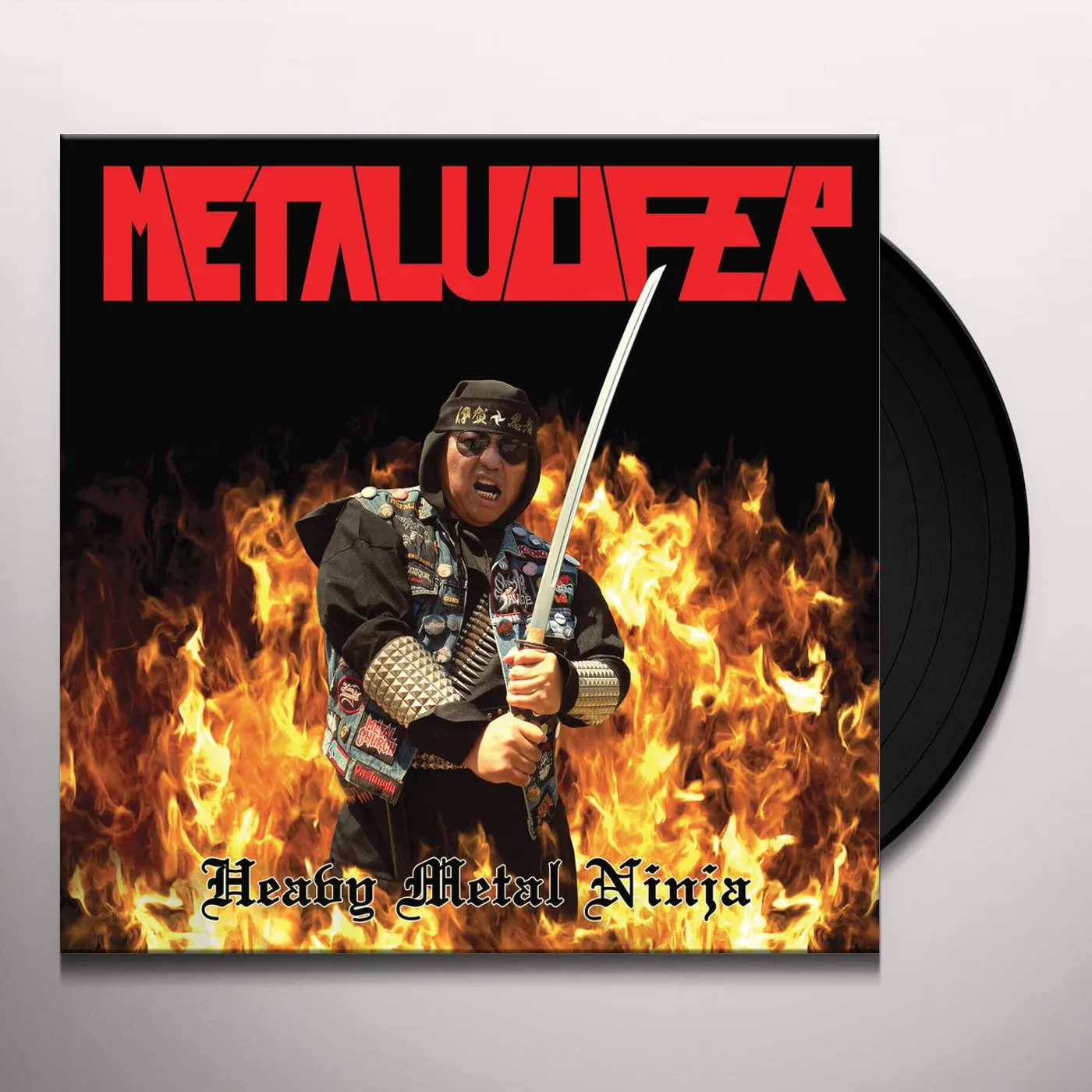 Metalucifer HEAVY METAL NINJA Vinyl Record