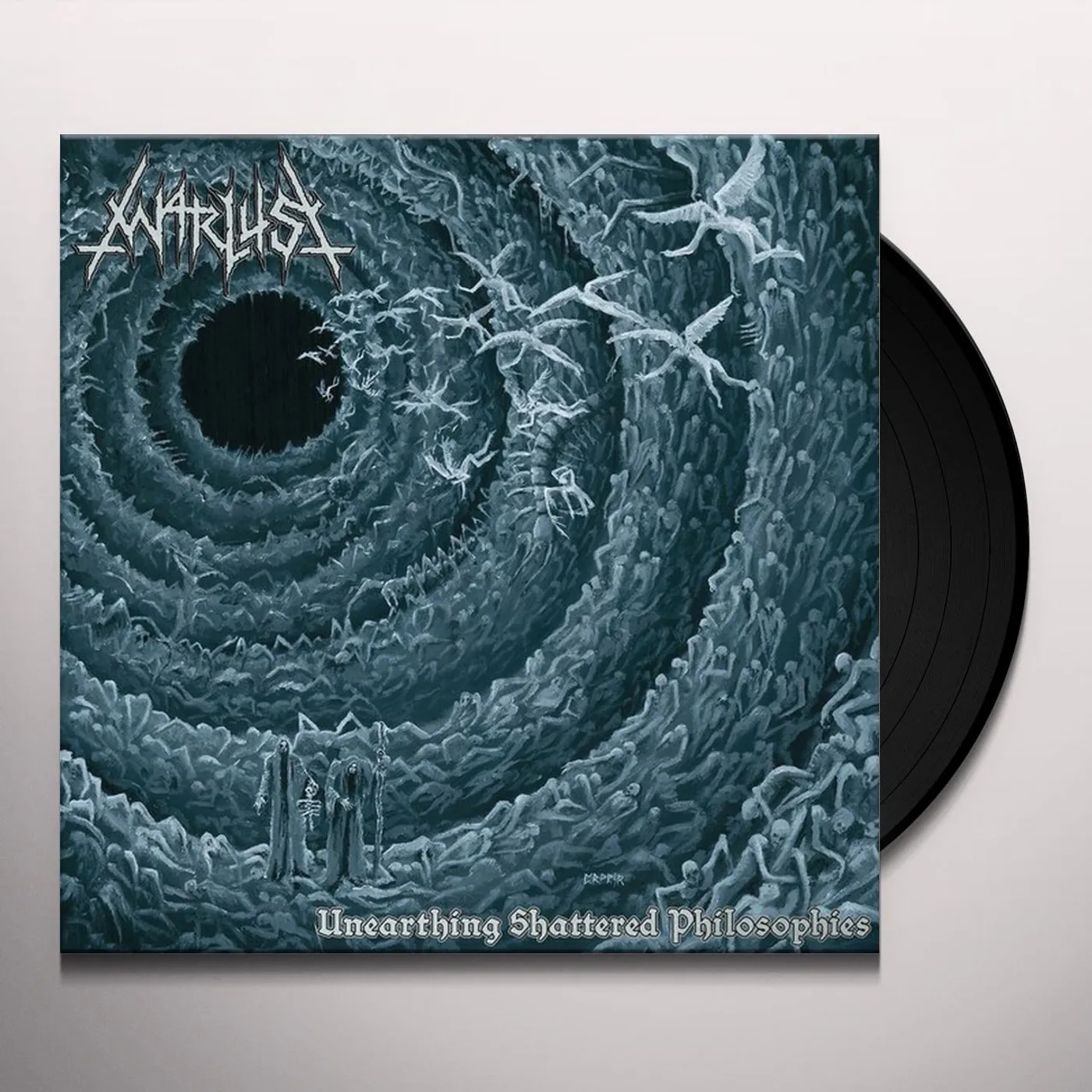 Warlust Unearthing Shattered Philosophies Vinyl Record