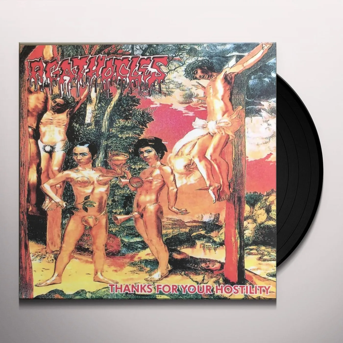 Agathocles THANKS FOR YOUR HOSTILITY (2LP/IMPORT) Vinyl Record