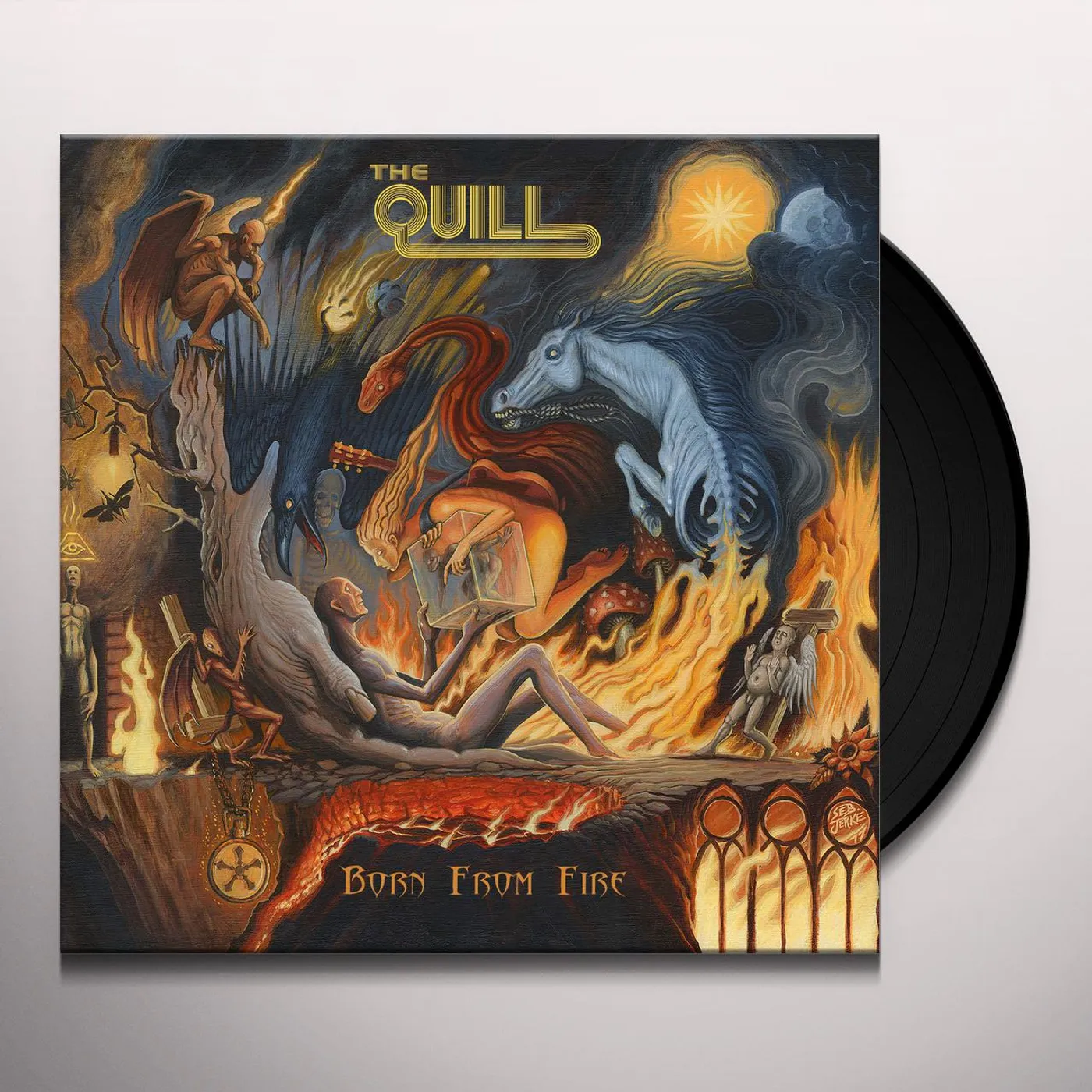 The Quill Born from Fire Vinyl Record