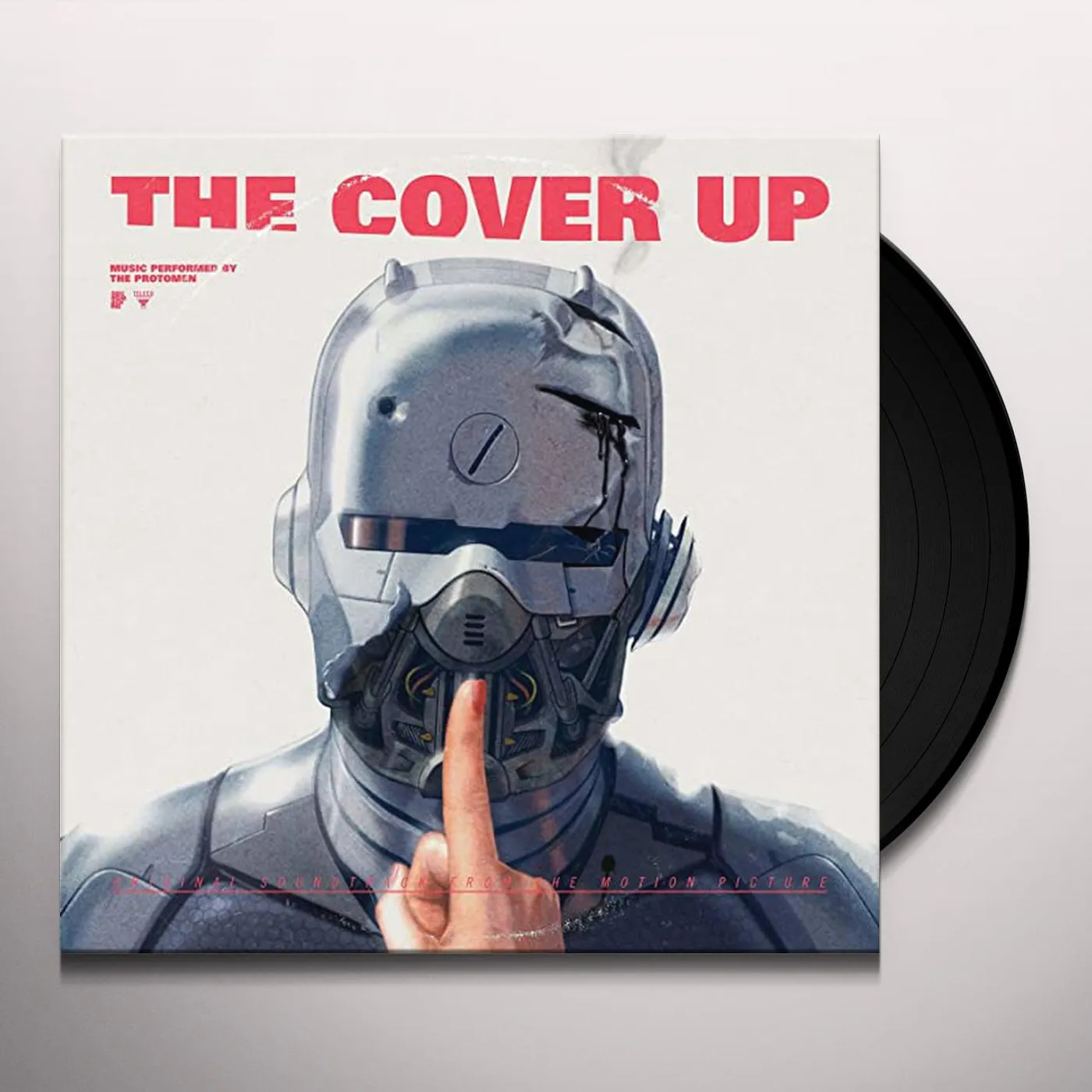 The Protomen COVER UP (2LP/180G/RED VINYL/DL CARD) Vinyl Record