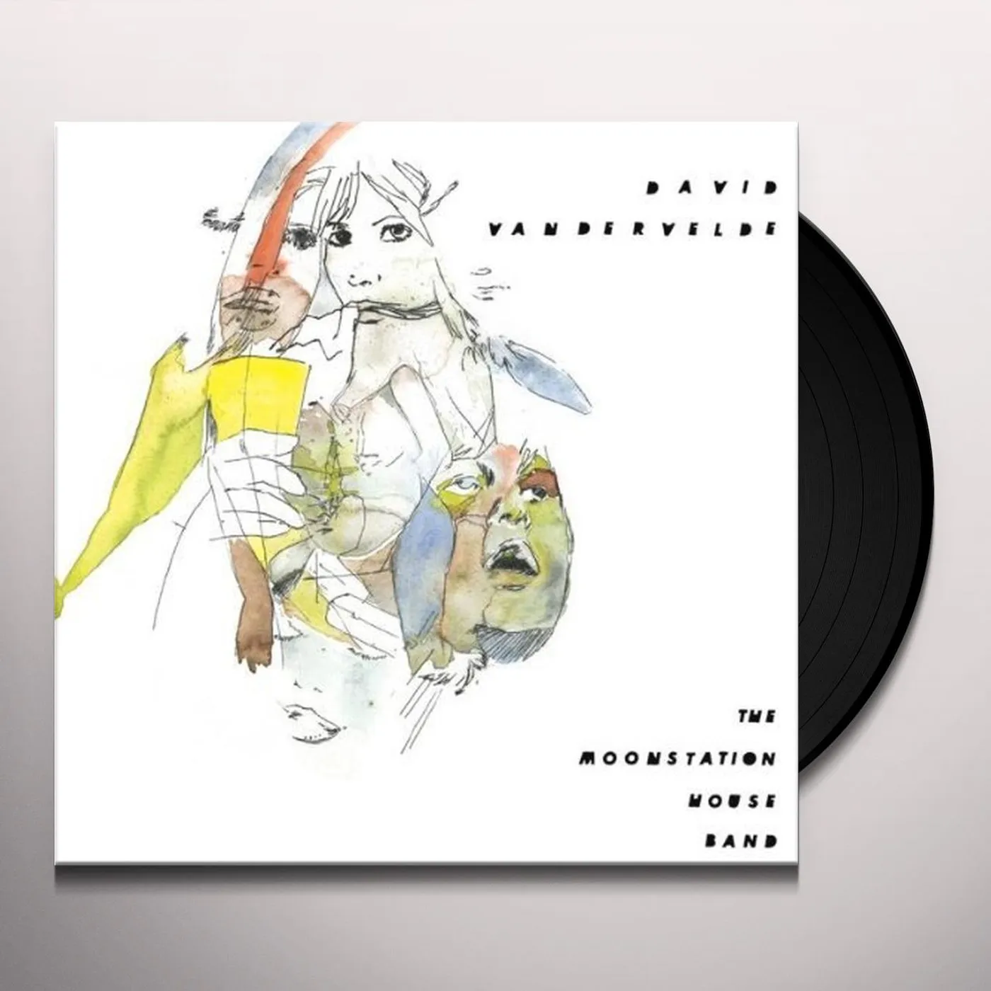 David Vandervelde MOONSTATION HOUSE BAND Vinyl Record