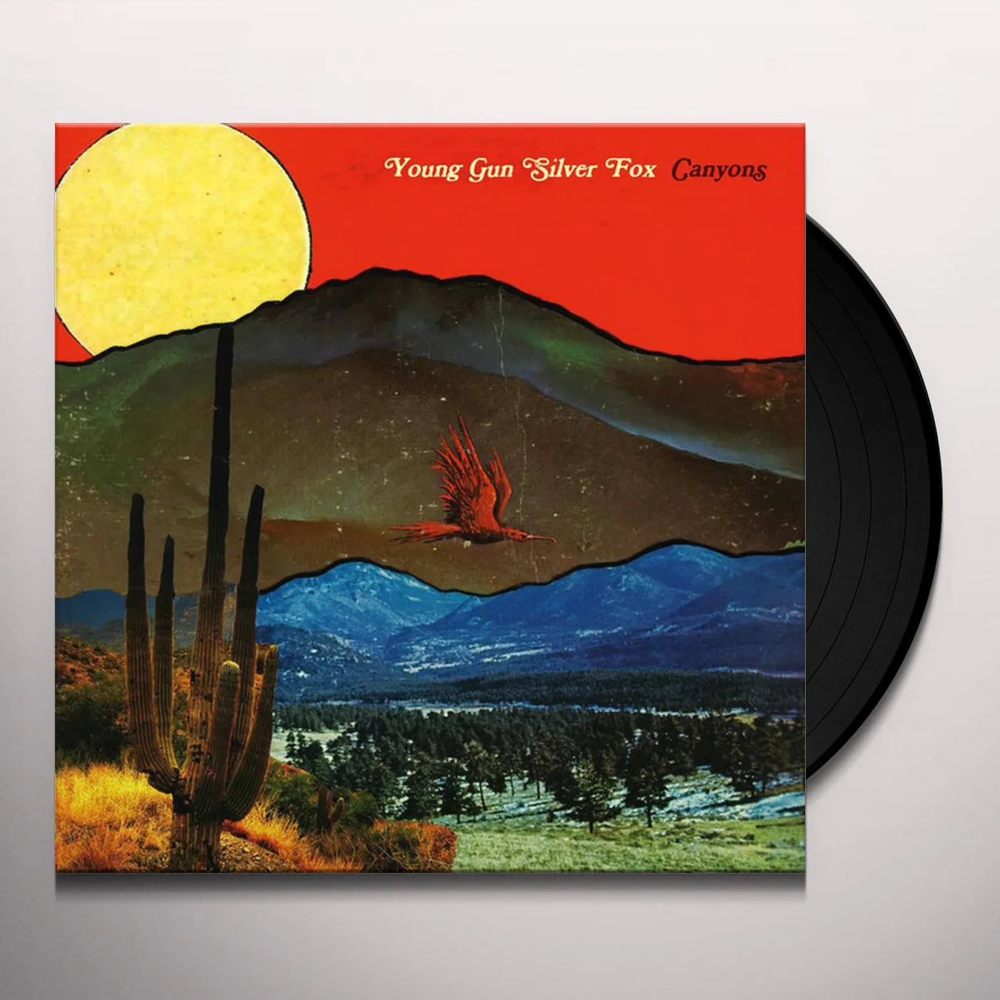 Young Gun Silver Fox CANYONS Vinyl Record
