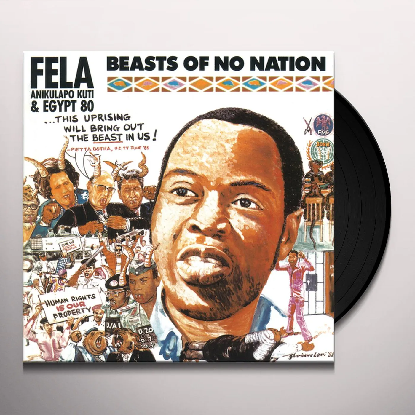 Fela Kuti Beasts of No Nation Vinyl Record