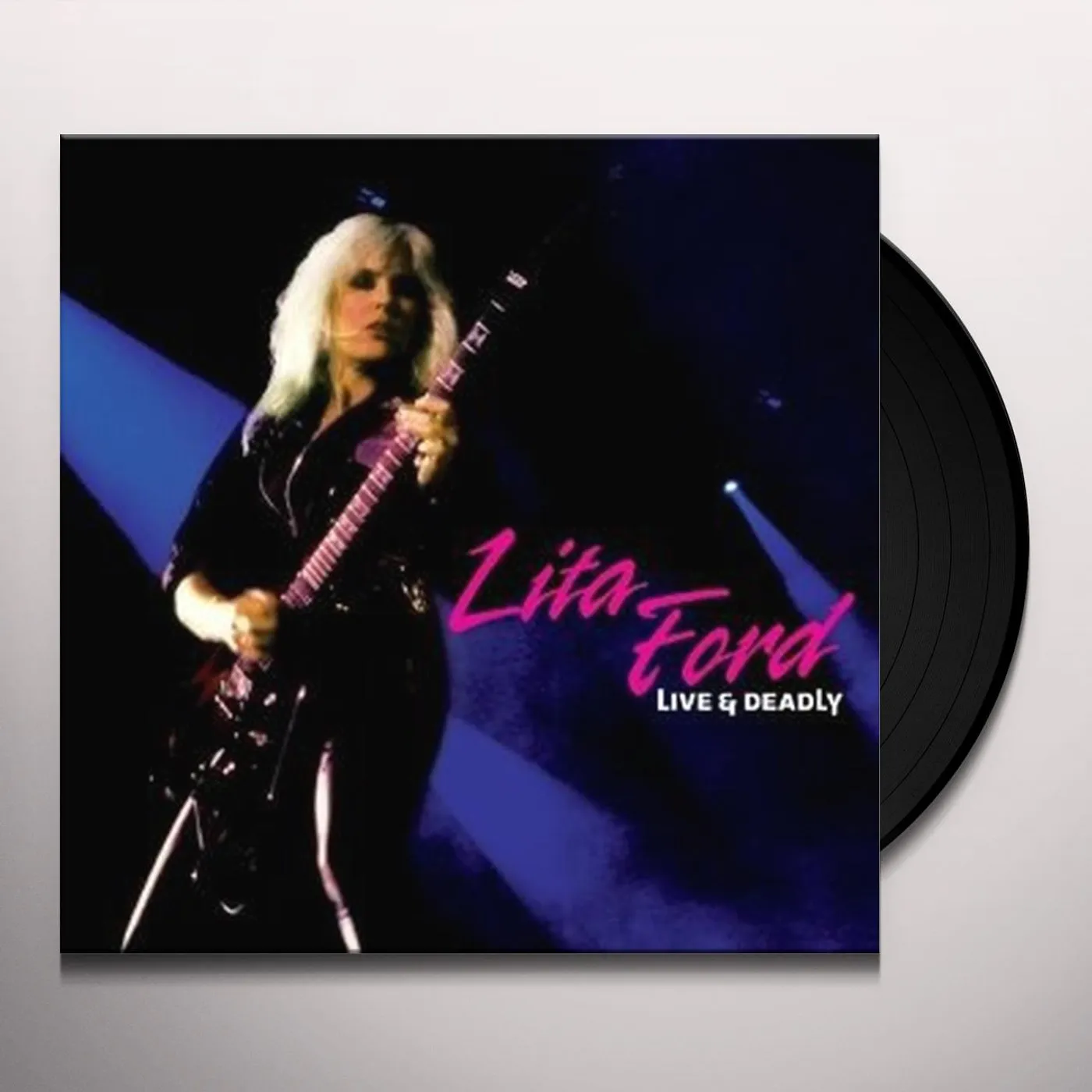 Lita Ford Live & Deadly Vinyl Record